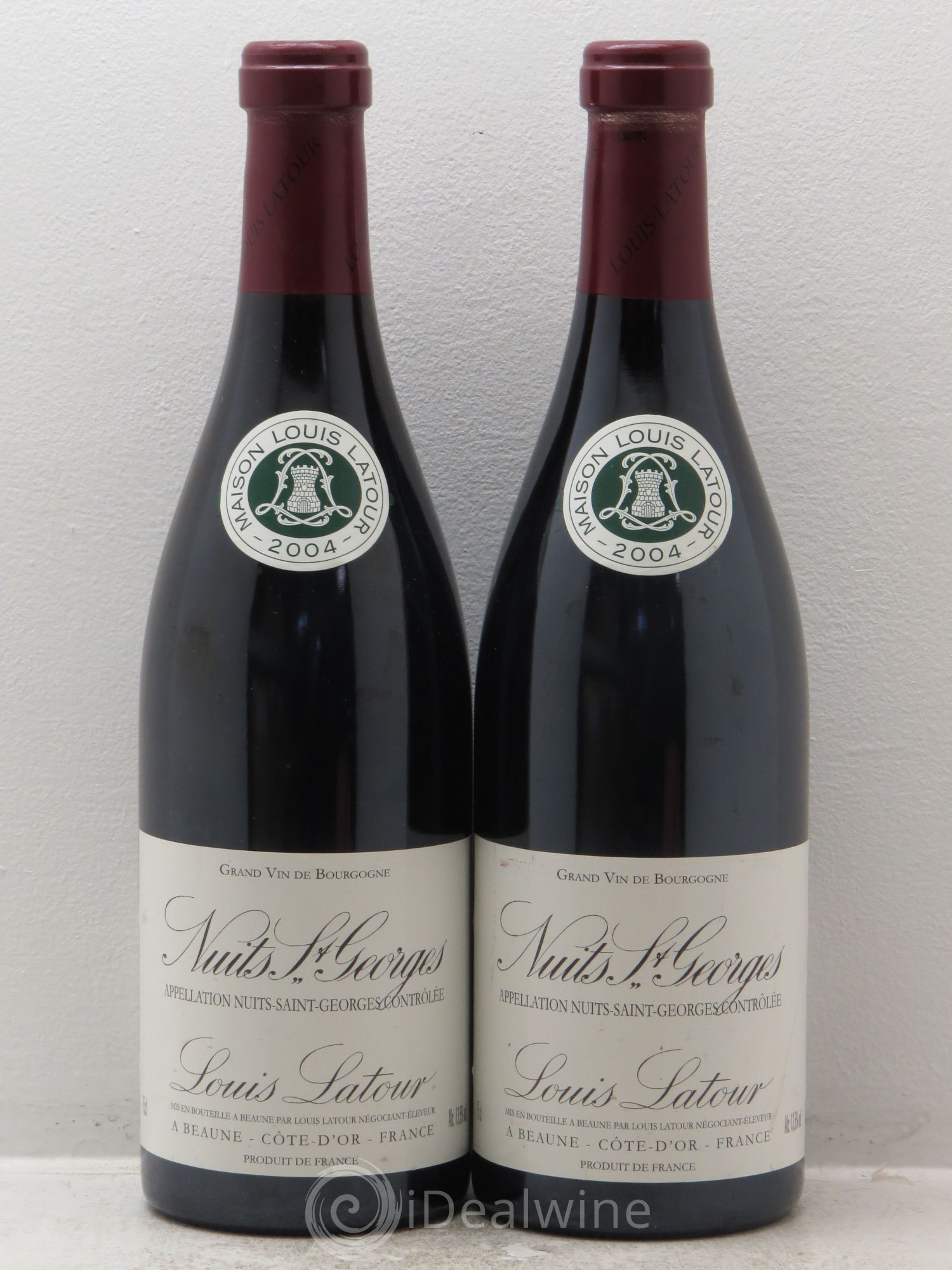 Nuits-Saint-Georges 2004 - Lot de 2 bouteilles - 0