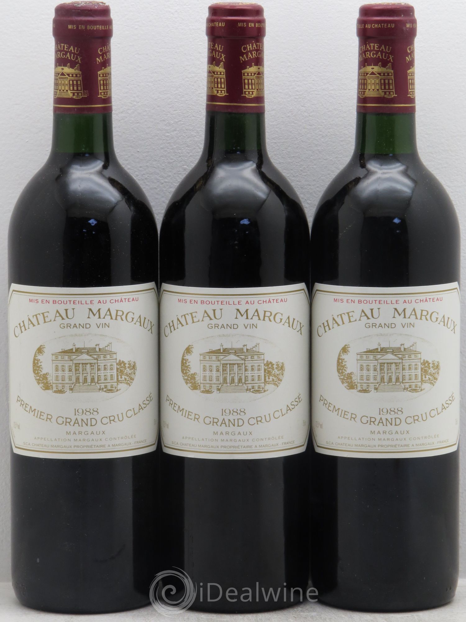 Château Margaux 1er Grand Cru Classé 1988 - Lot de 12 bouteilles - 2