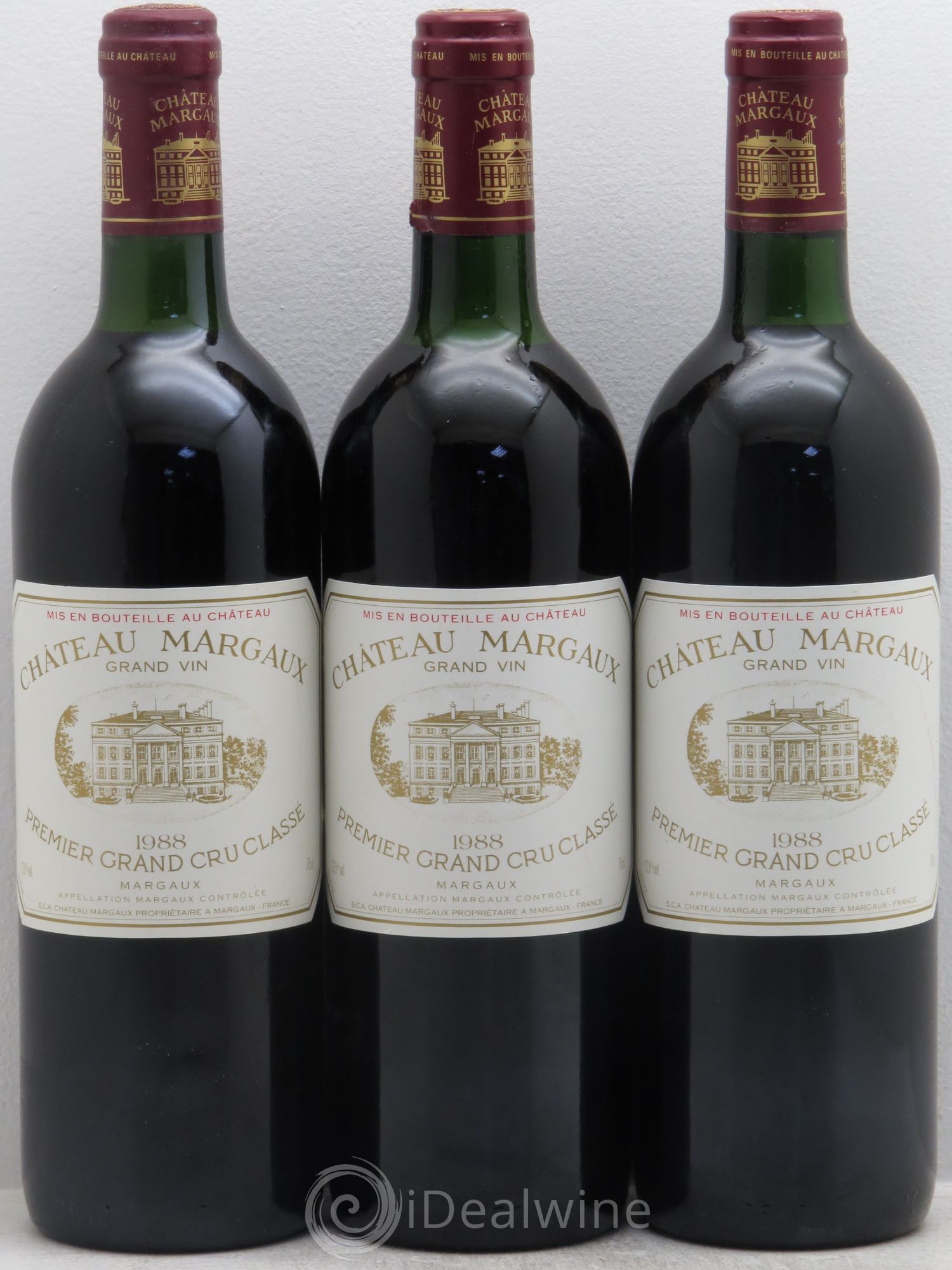 Château Margaux 1er Grand Cru Classé 1988 - Lot de 12 bouteilles - 3