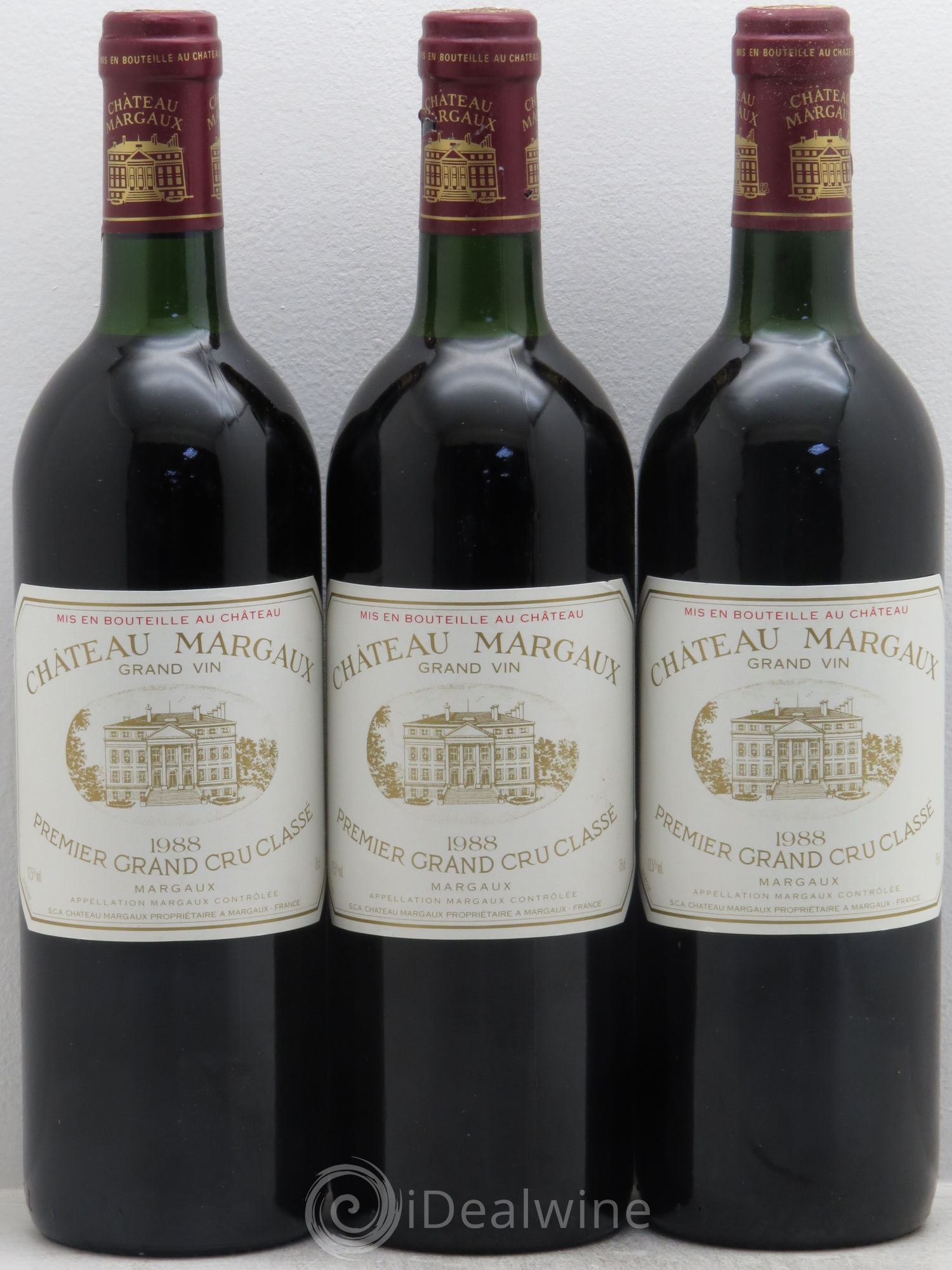 Château Margaux 1er Grand Cru Classé 1988 - Lot de 12 bouteilles - 4