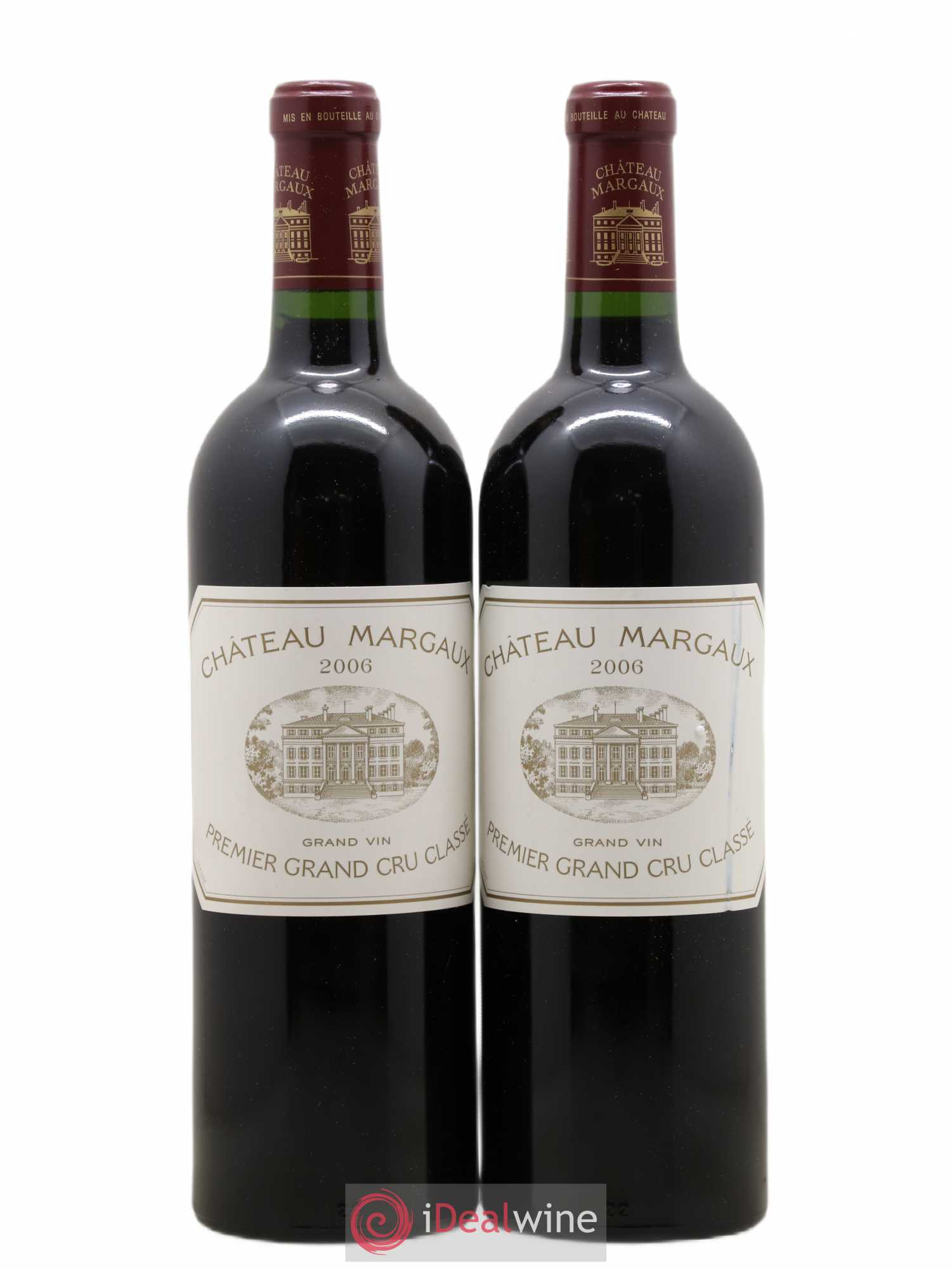 Château Margaux 1er Grand Cru Classé 2006 - Lot de 2 bouteilles - 0