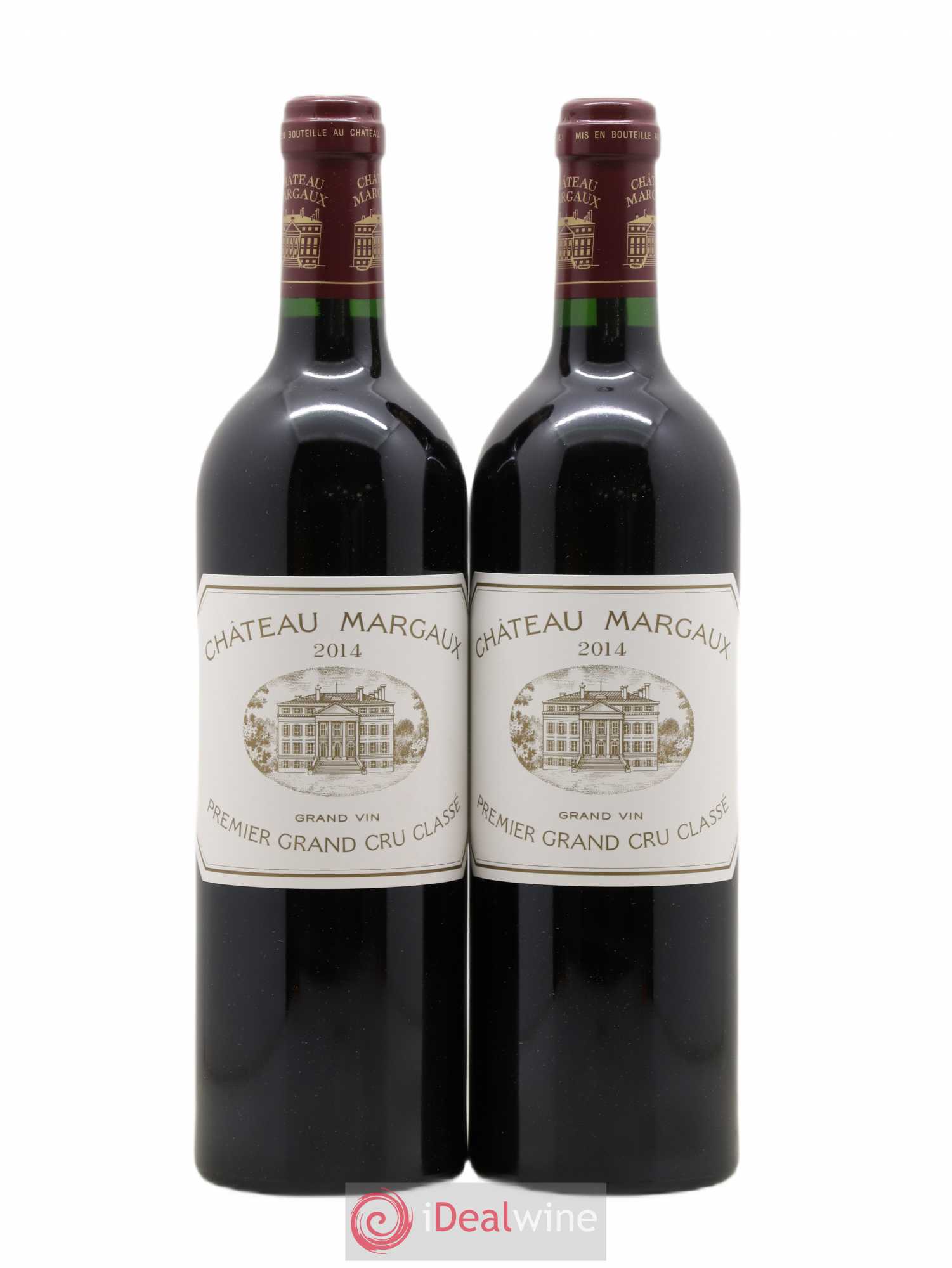 Château Margaux 1er Grand Cru Classé 2014 - Lot de 2 bouteilles - 0