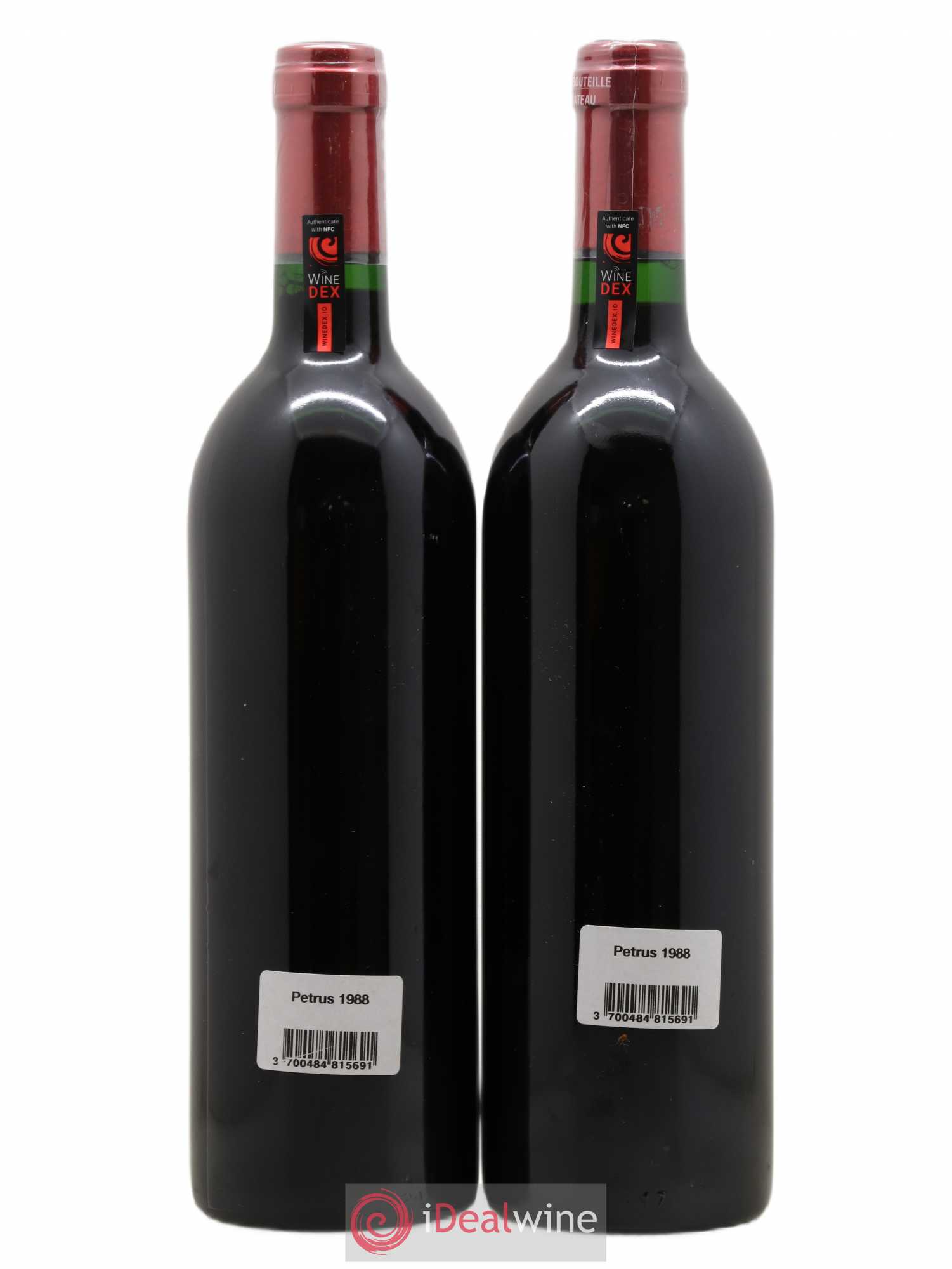 Petrus 1988 - Lot de 2 bouteilles - 1