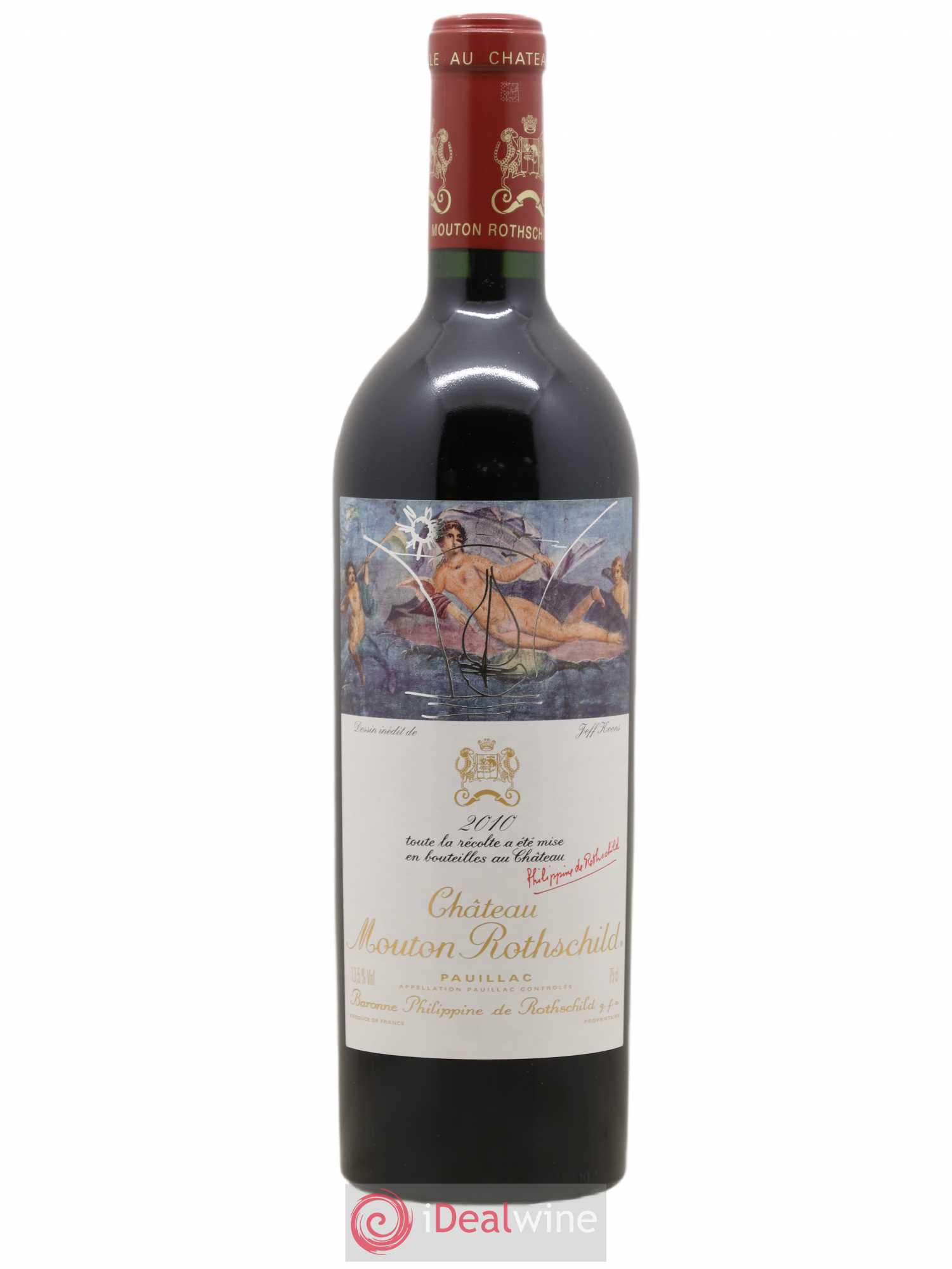 Château Mouton Rothschild 1er Grand Cru Classé 2010 - Lot de 1 bouteille - 0