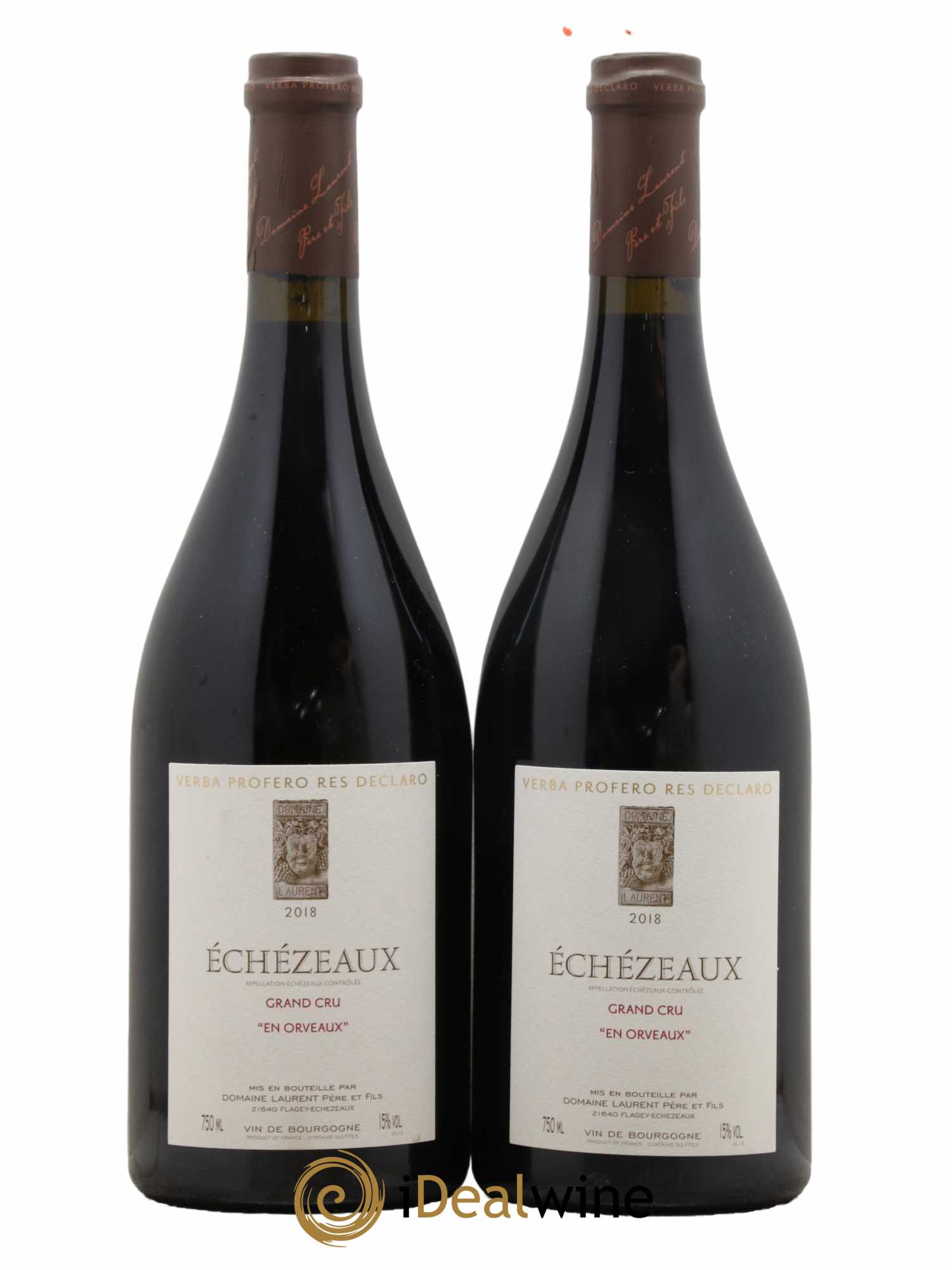 Echezeaux Grand Cru En Orveaux Laurent Père et Fils 2018 - Lot de 2 bouteilles - 0