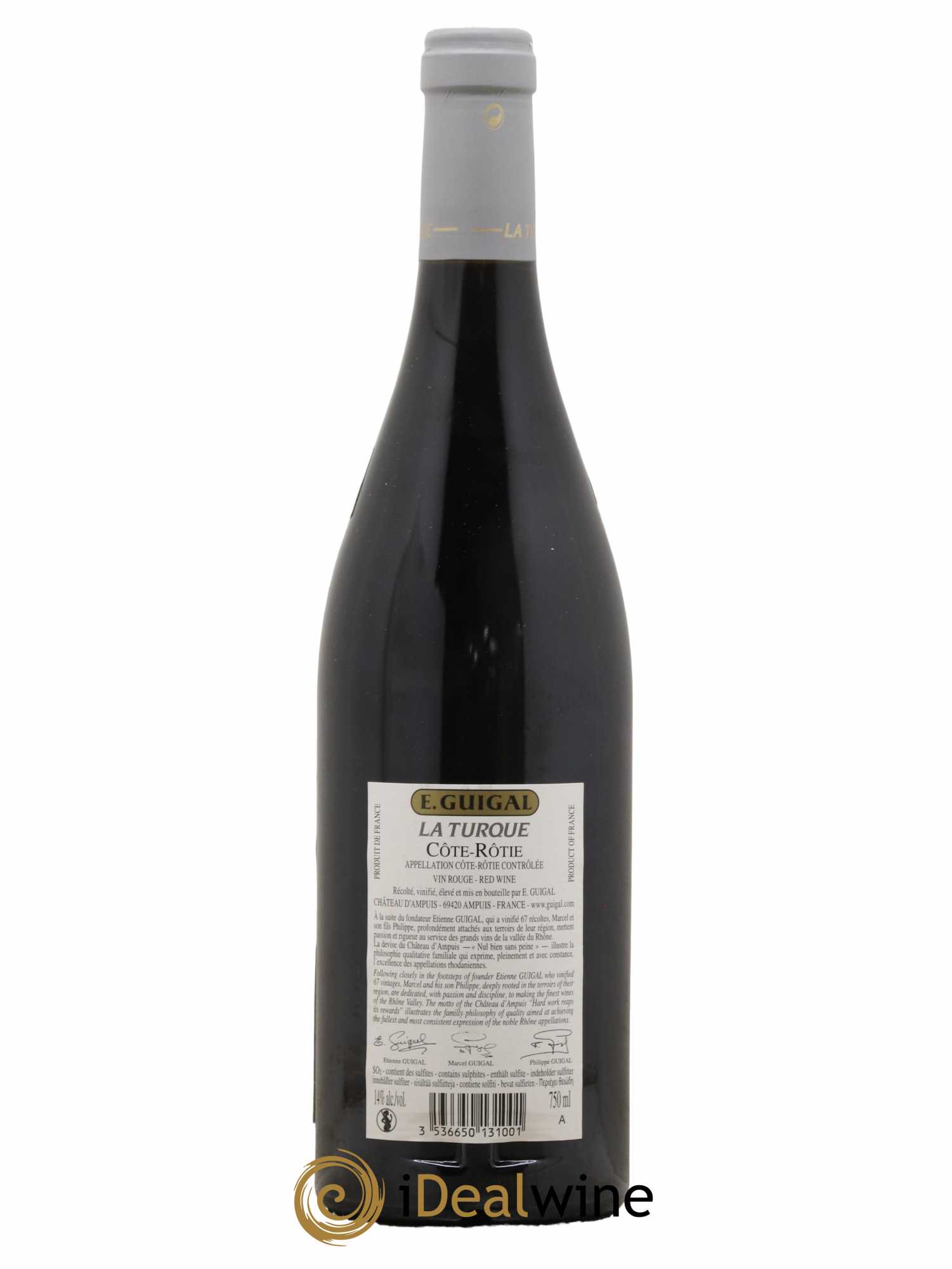Côte-Rôtie La Turque Guigal 2017 - Lot de 1 bouteille - 1