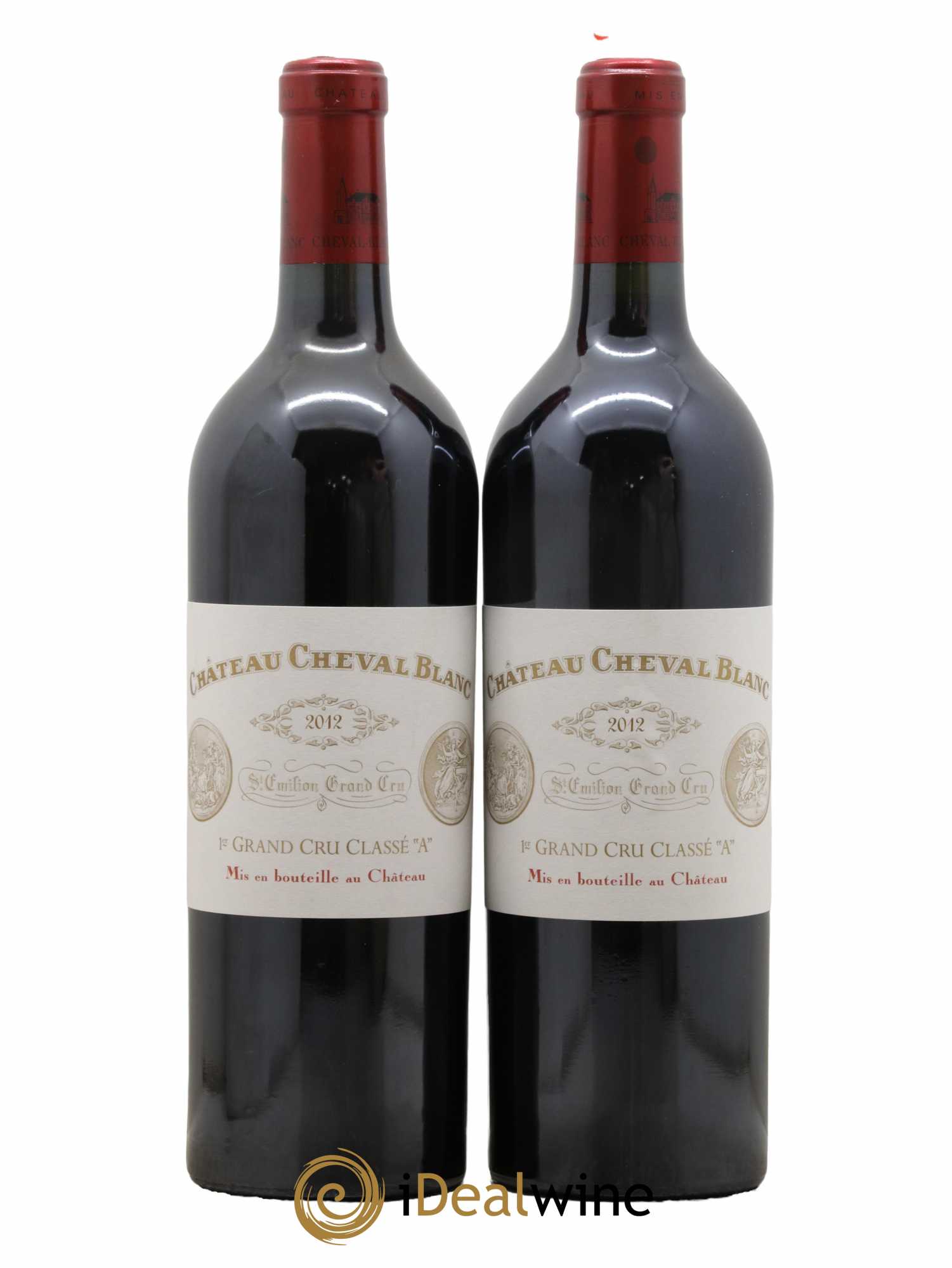 Château Cheval Blanc 1er Grand Cru Classé A 2012 - Lot de 2 bouteilles - 0