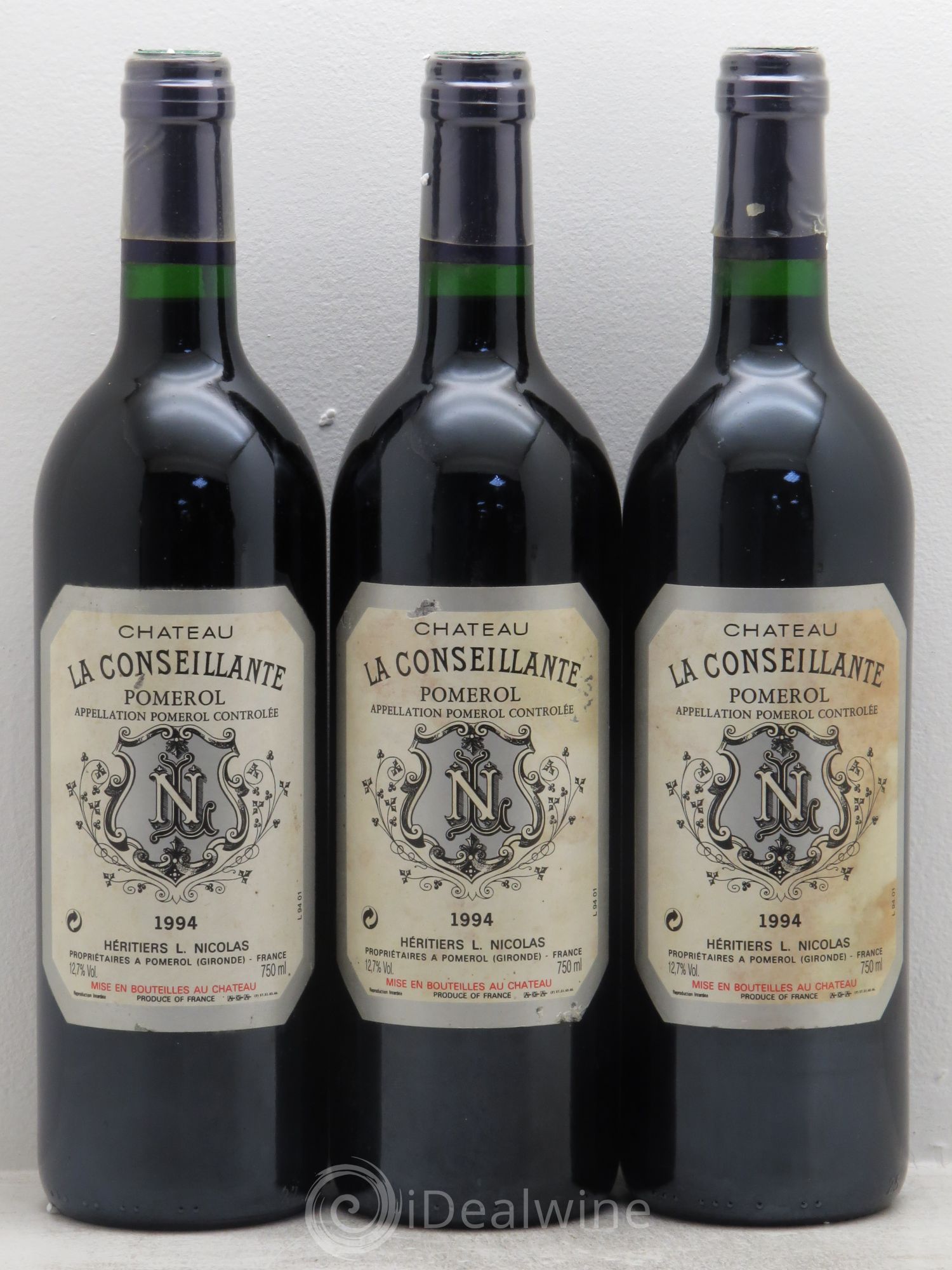 Château la Conseillante 1994 - Lot de 3 bouteilles - 0