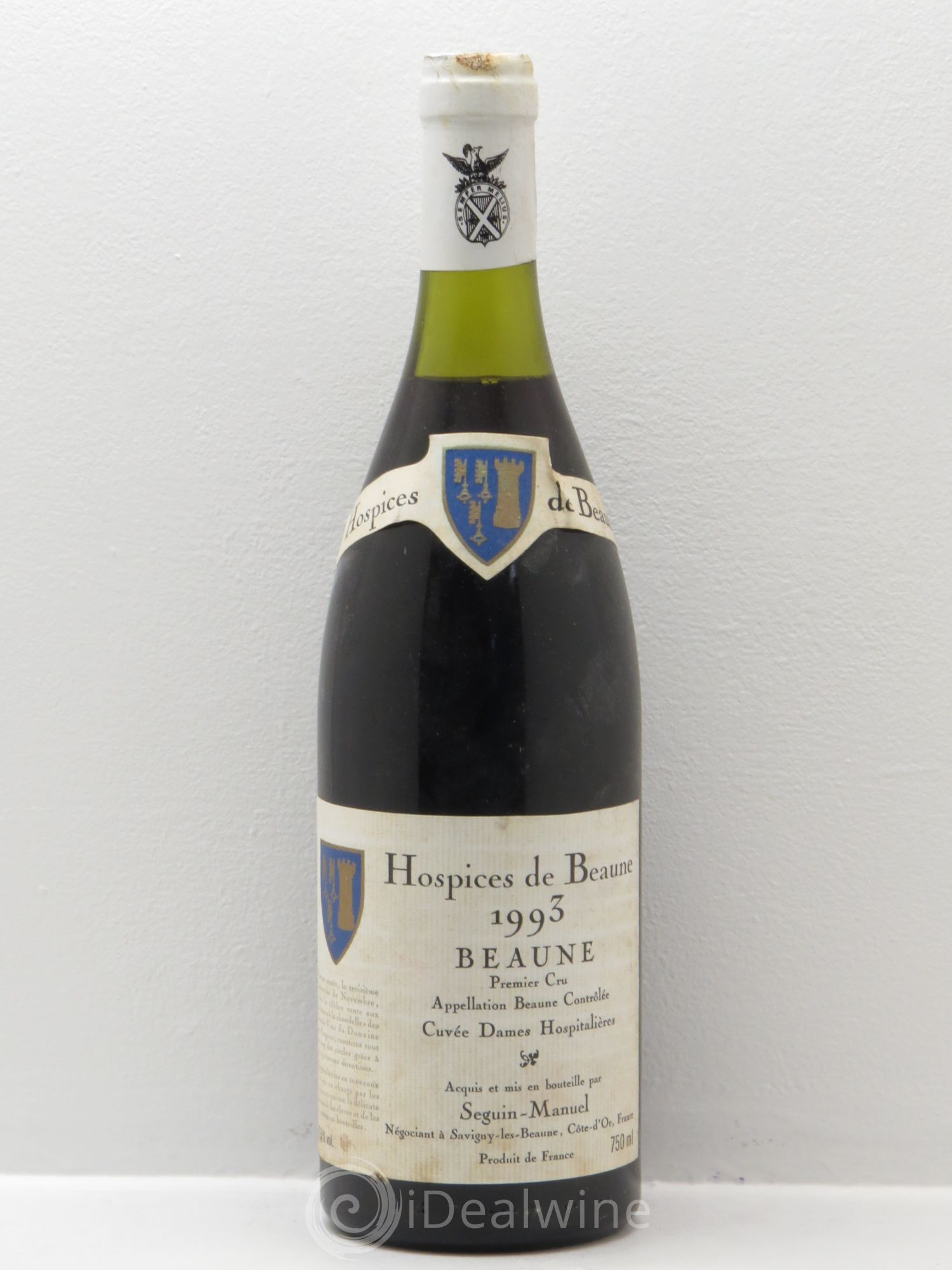 Beaune 1er Cru Cuvée Dame Hospitalière - Seguin Manuel 1993 - Posten von 1 Flasche - 0