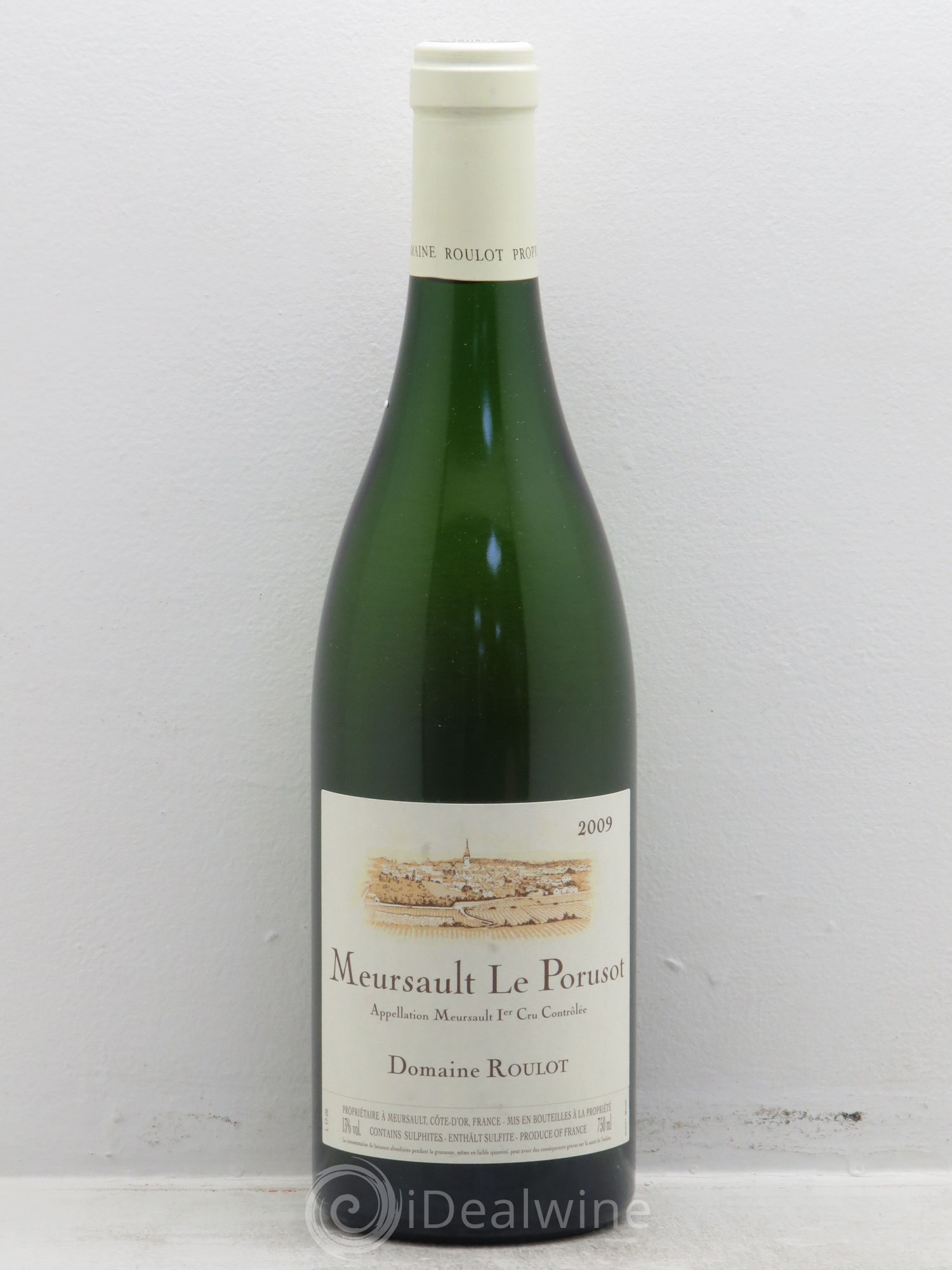 Meursault 1er Cru Le Porusot Roulot (Domaine) 2009 - Lot de 1 bouteille - 0