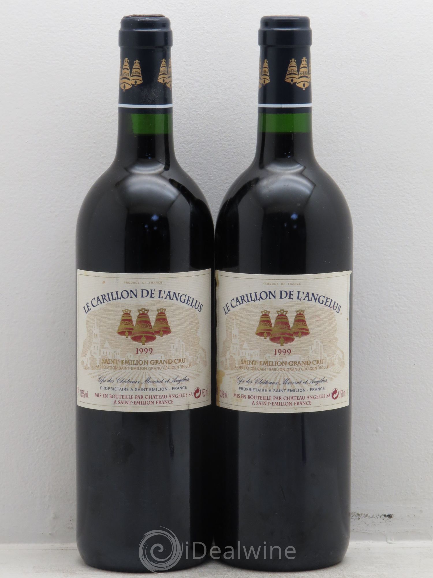 Le Carillon de l'Angélus Second Vin 1999 - Lot de 2 bouteilles - 0