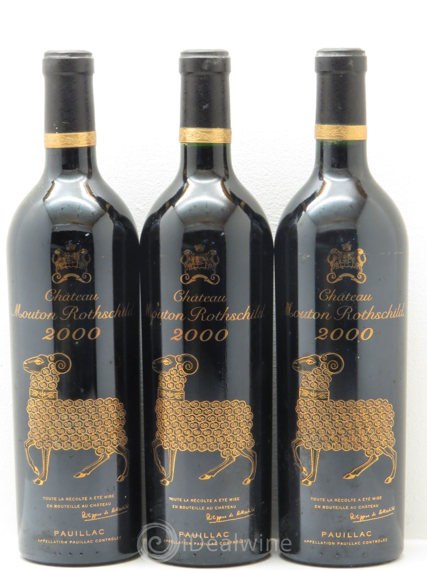 Château Mouton Rothschild 1er Grand Cru Classé 2000 - Lot de 12 bouteilles - 4