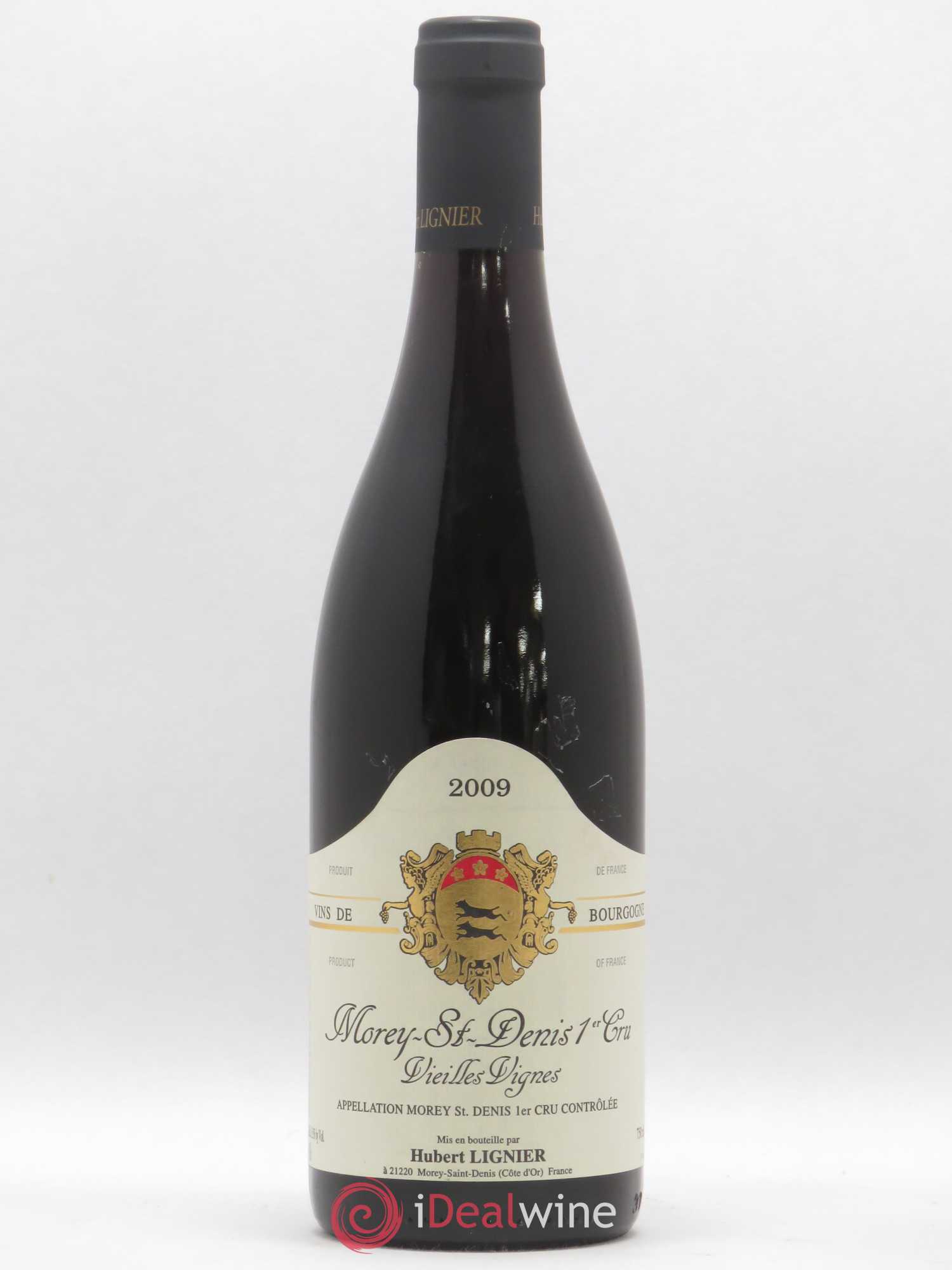 Morey-Saint-Denis 1er Cru Vieilles Vignes Hubert Lignier (Domaine) 2009 - Lot de 1 bouteille - 0