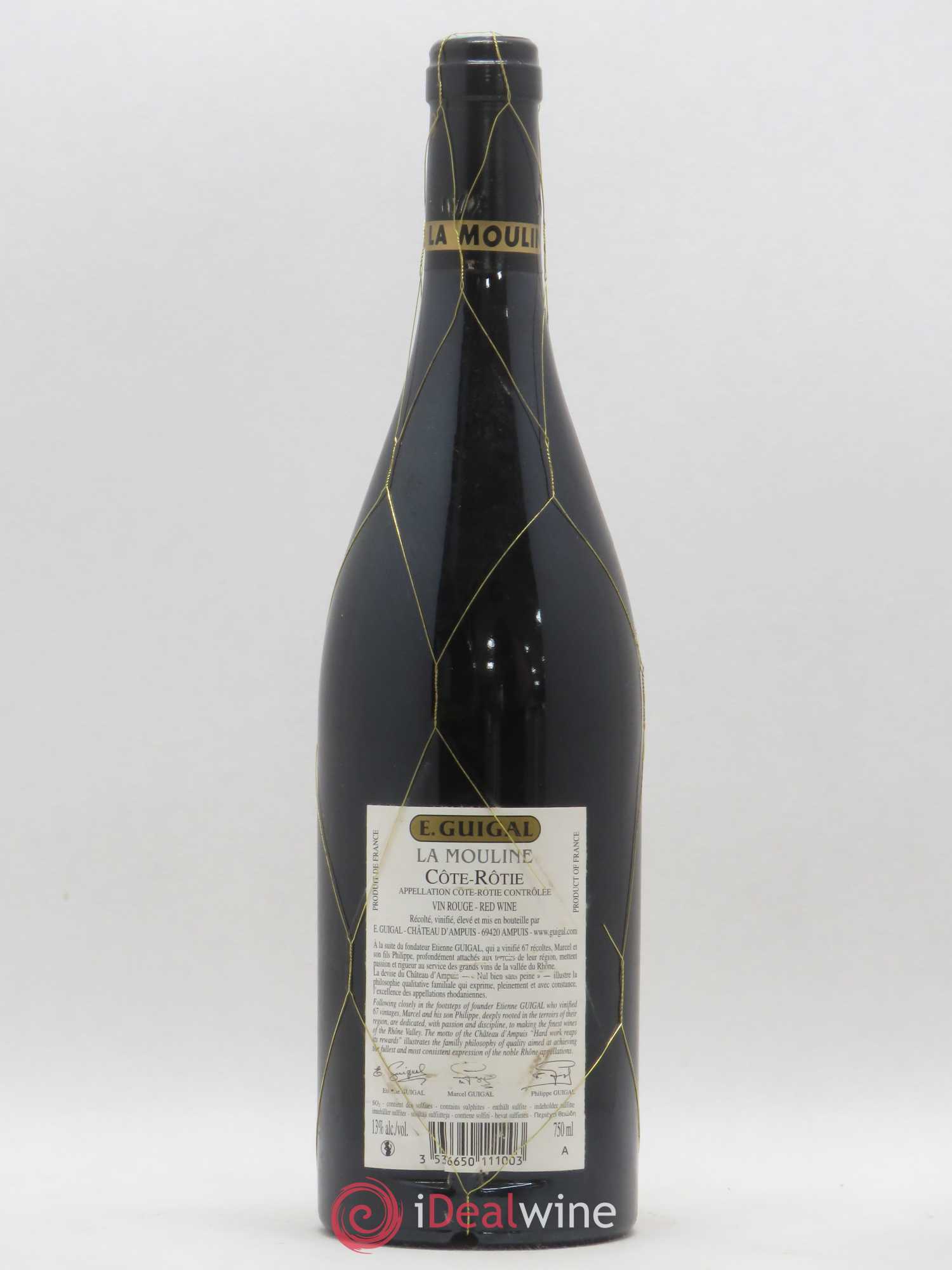 Côte-Rôtie La Mouline Guigal 2011 - Lot de 1 bouteille - 1