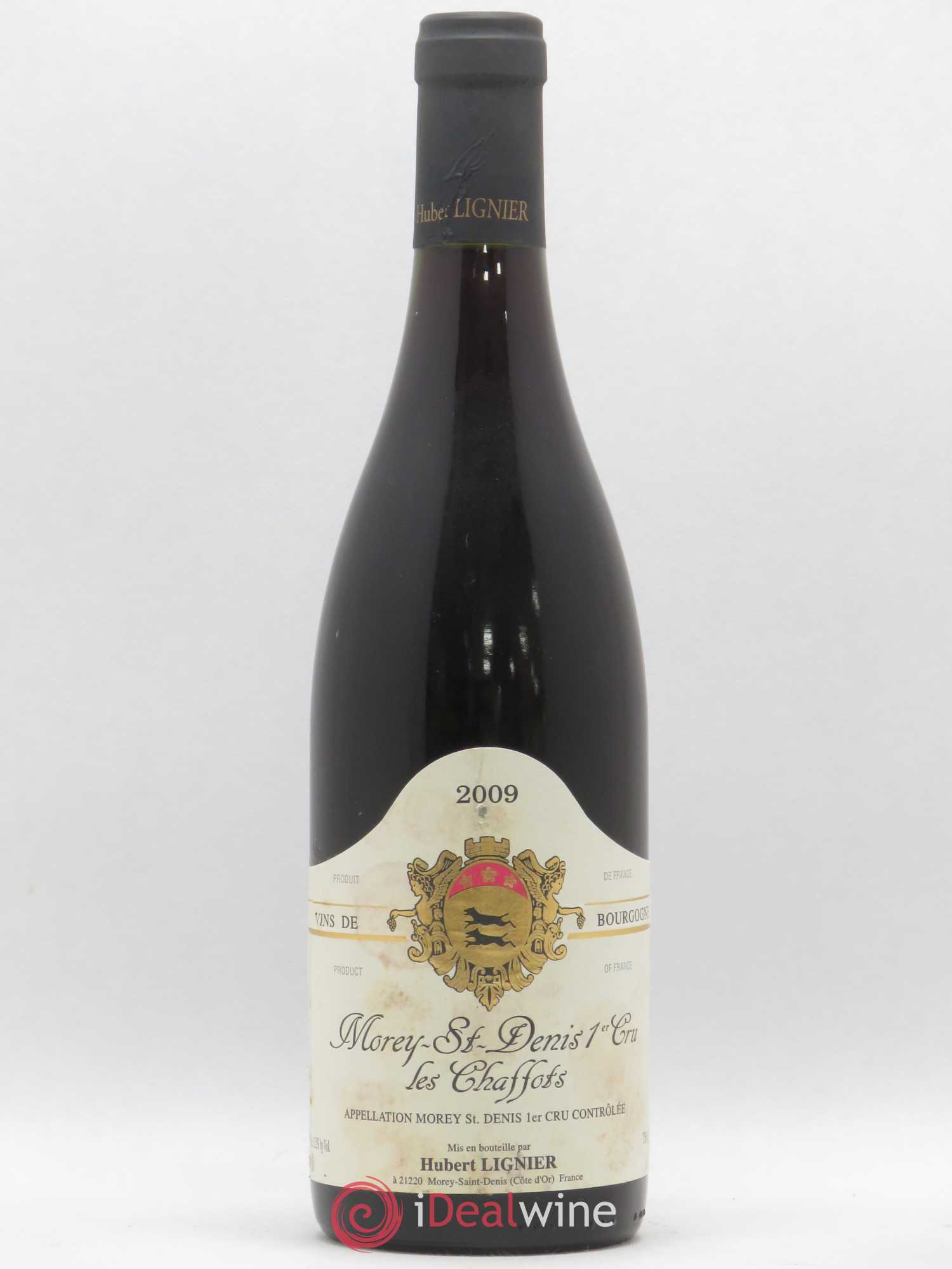 Morey-Saint-Denis 1er Cru Les Chaffots Hubert Lignier (Domaine) 2009 - Lot de 1 bouteille - 0
