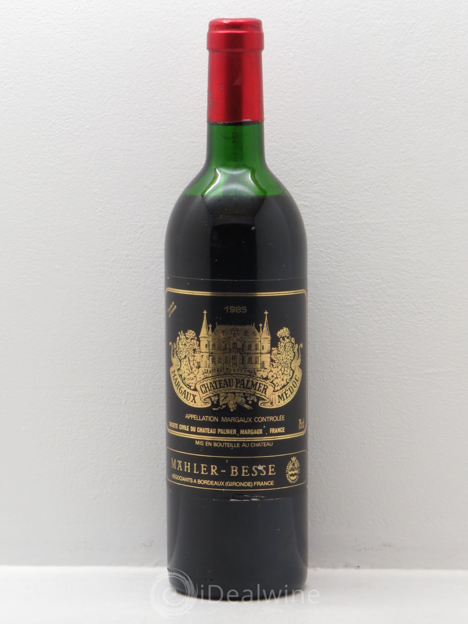 Château Palmer 3ème Grand Cru Classé 1985 - Lot de 1 bouteille - 0