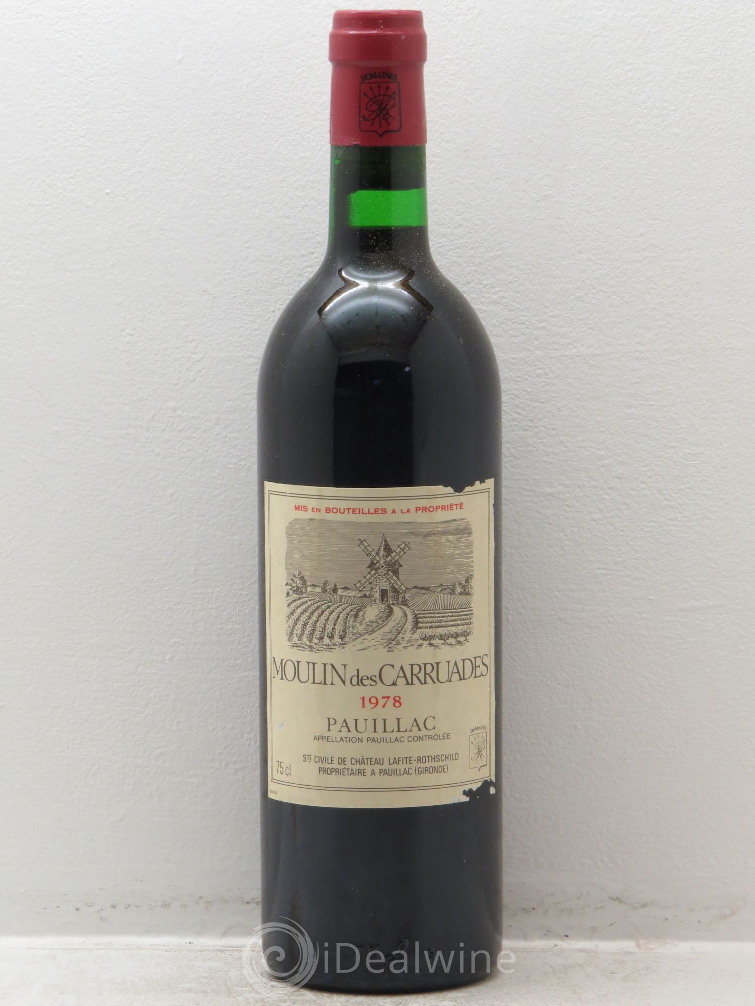 Moulin des Carruades Second Vin 1978 - Lot de 6 bouteilles - 0
