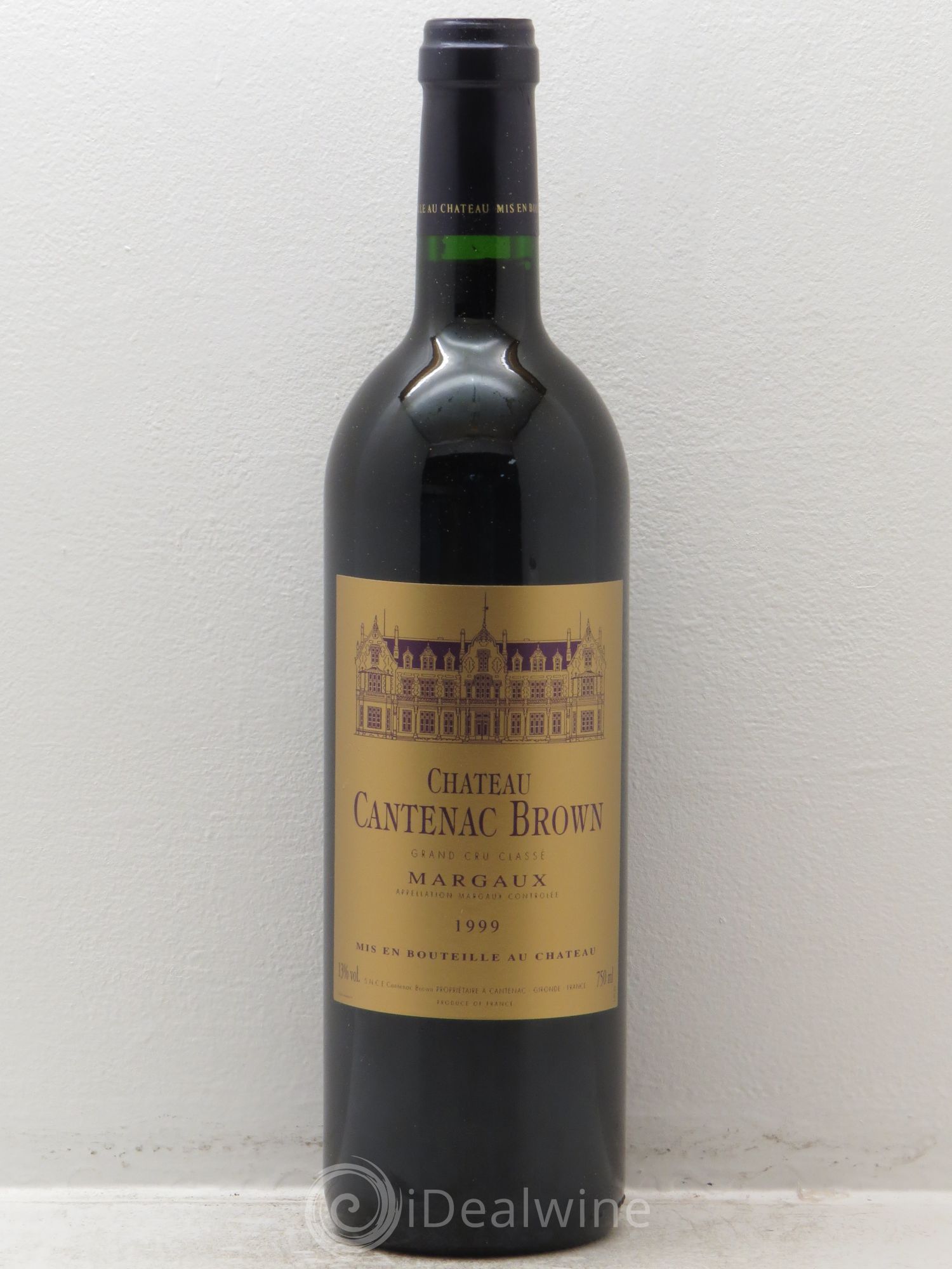 Château Cantenac Brown 3ème Grand Cru Classé 1999 - Lot de 12 bouteilles - 0