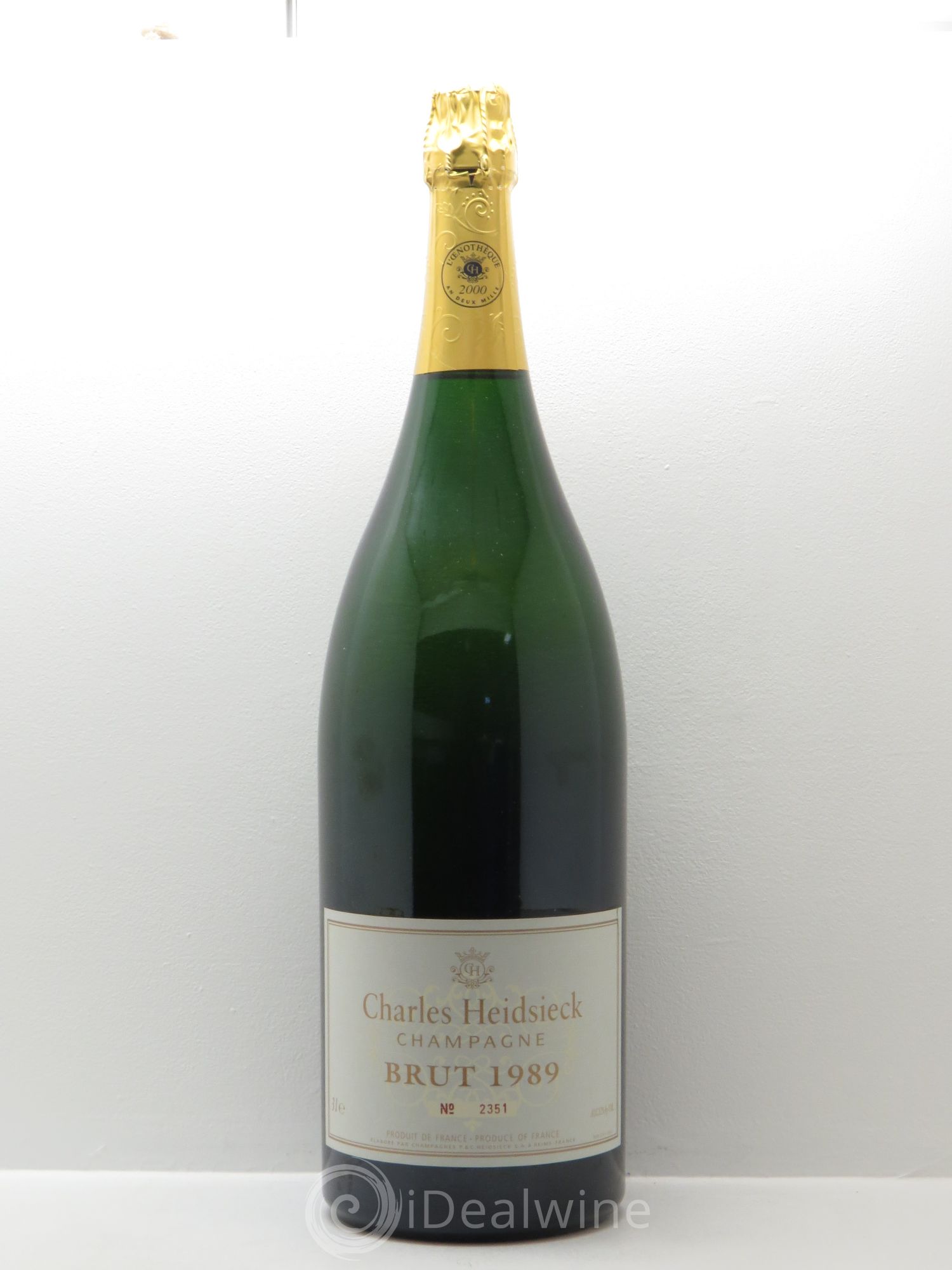 Brut Charles Heidsieck Oenothèque 1989 - Lot de 1 double magnum - 0