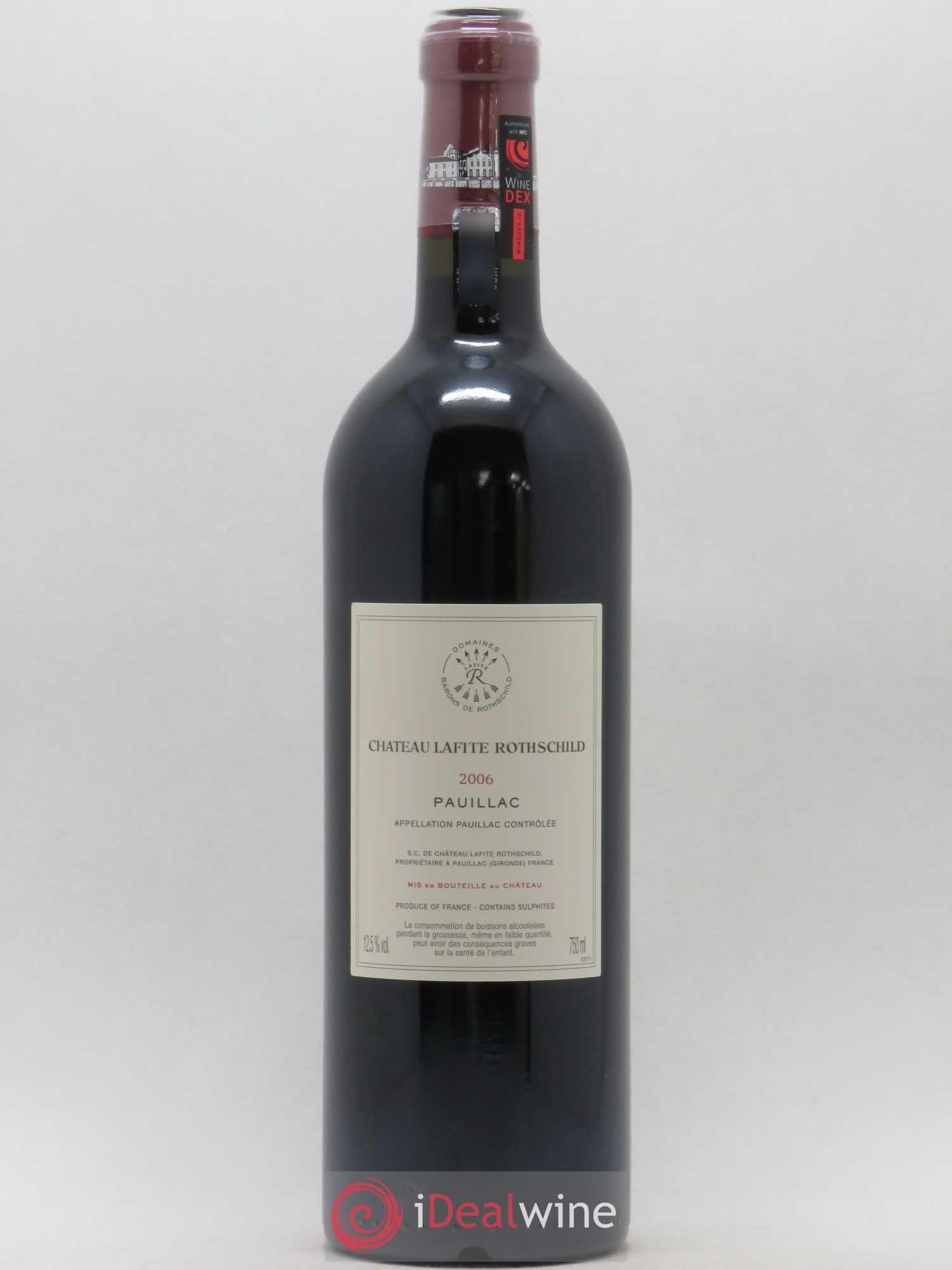 Château Lafite Rothschild 1er Grand Cru Classé 2006 - Lot de 1 bouteille - 1
