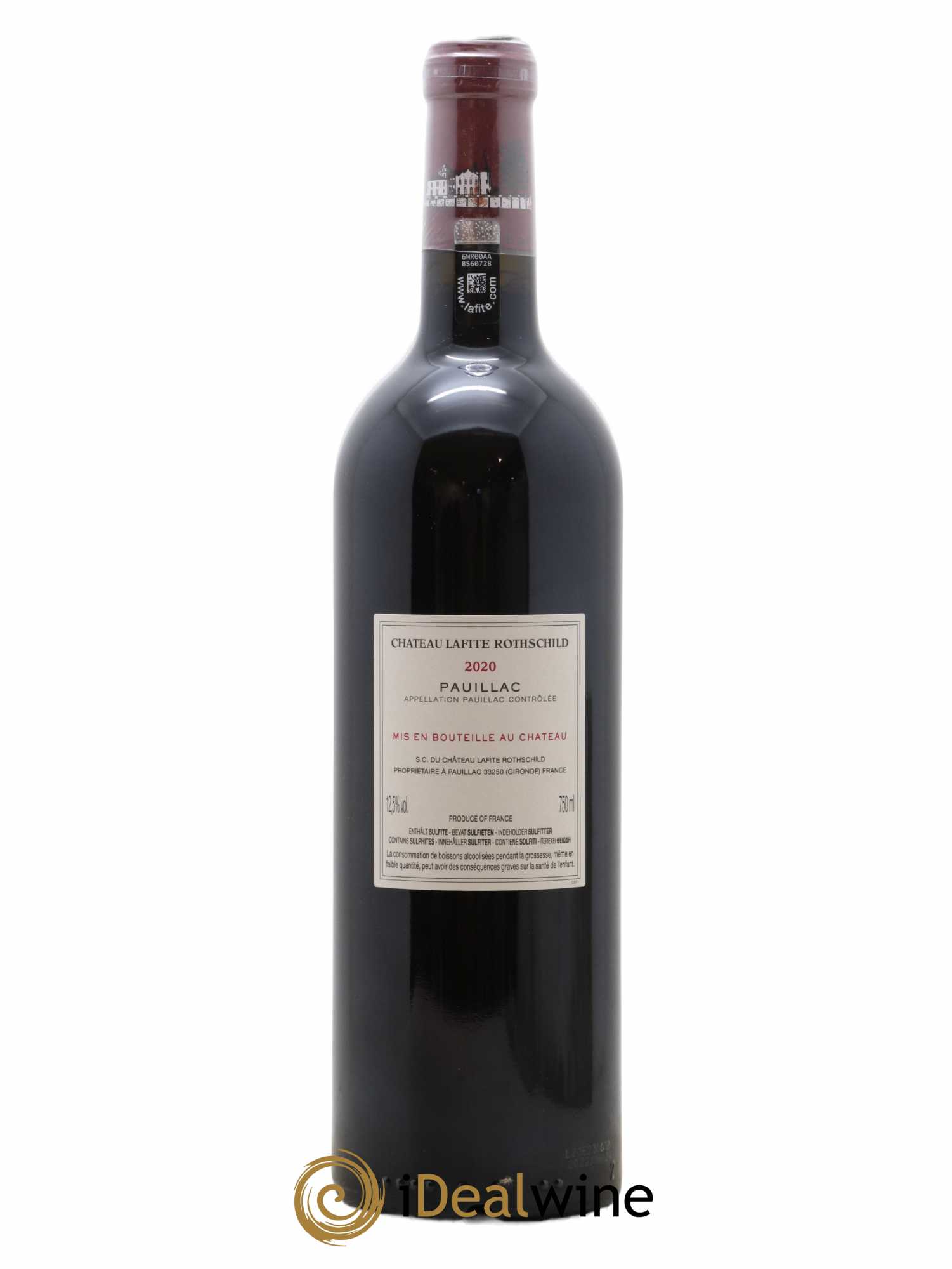 Château Lafite Rothschild 1er Grand Cru Classé 2020 - Lot of 1 bottle - 1