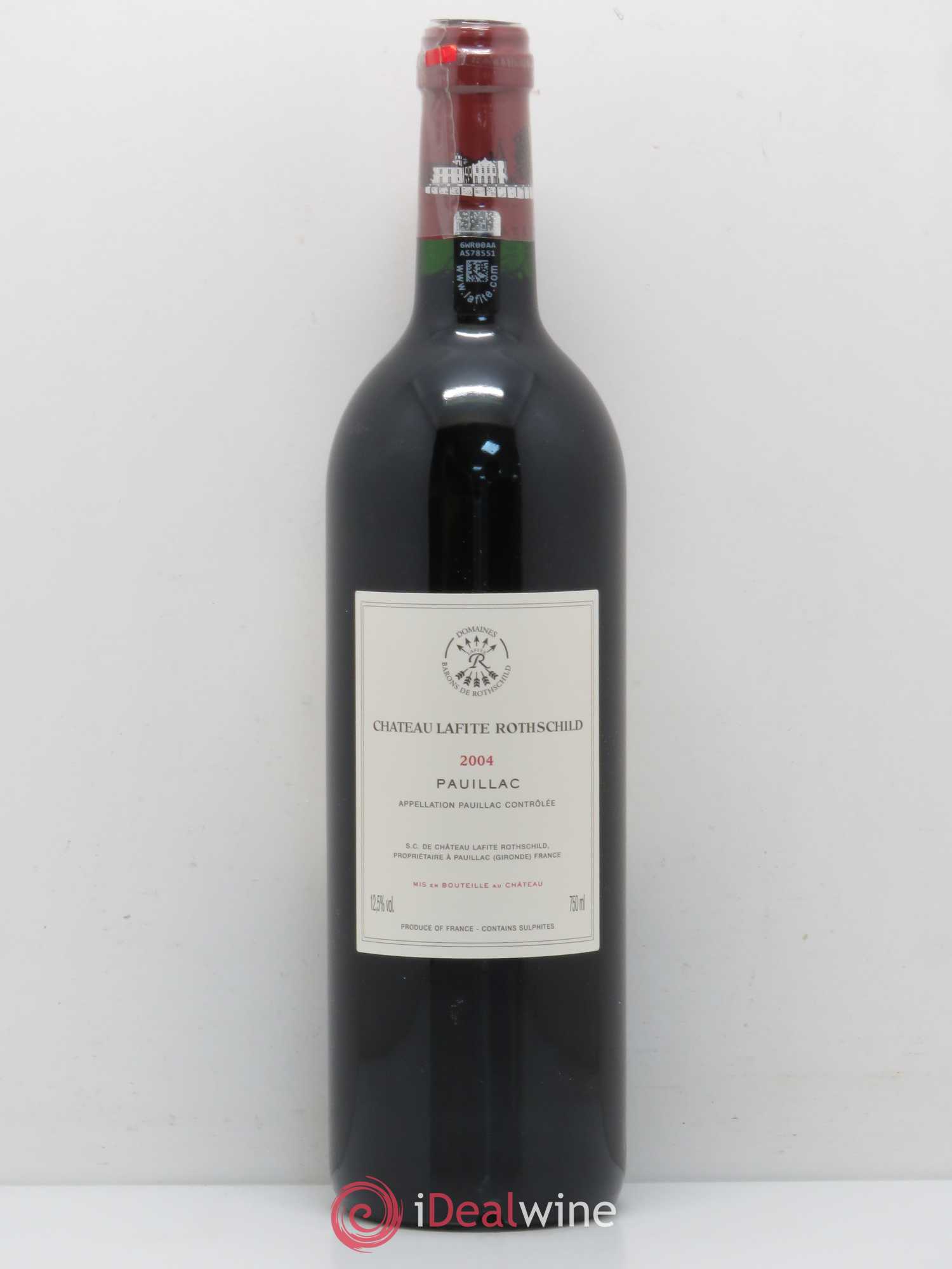 Château Lafite Rothschild 1er Grand Cru Classé 2004 - Lot de 1 bouteille - 1