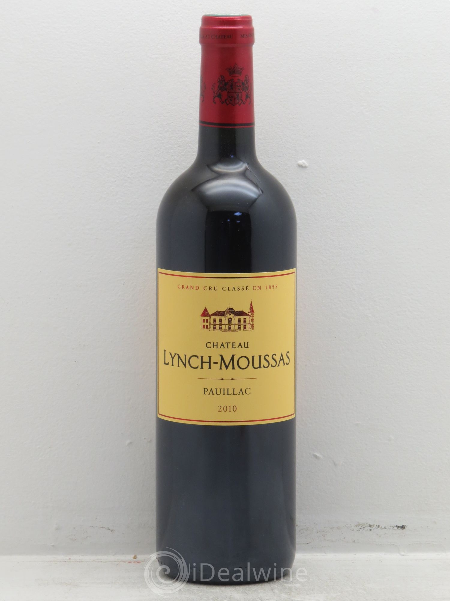 Château Lynch Moussas 5ème Grand Cru Classé 2010 - Lot de 1 bouteille - 0