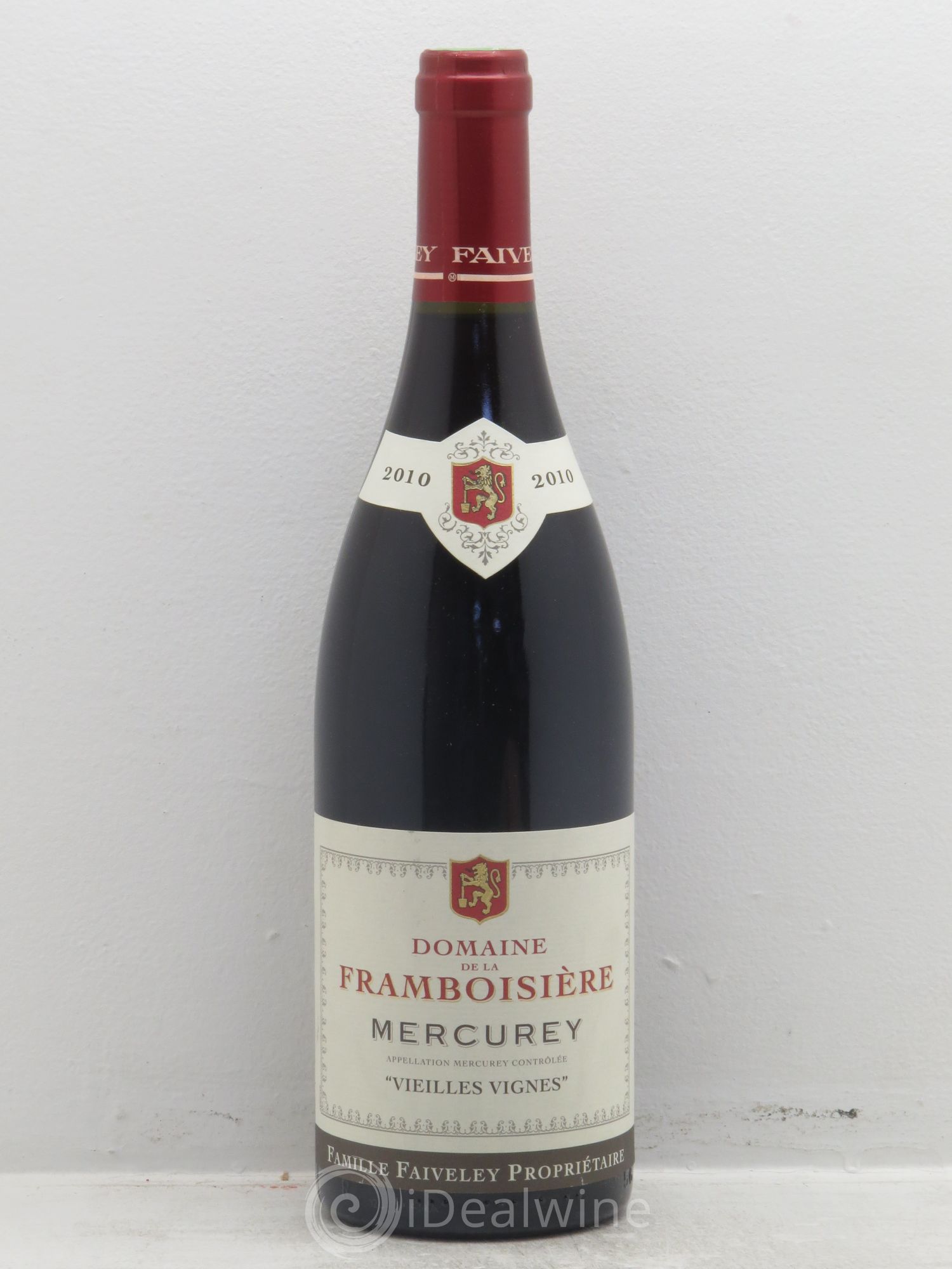 Mercurey Vieilles Vignes -Domaine de la Framboisière 2010 - Posten von 1 Flasche - 0