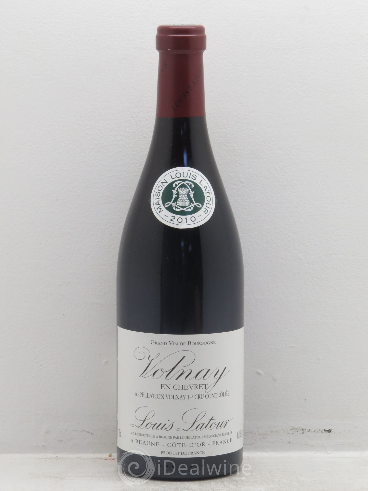 Volnay 1er Cru En Chevret Louis Latour 2010 - Lot de 1 bouteille - 0