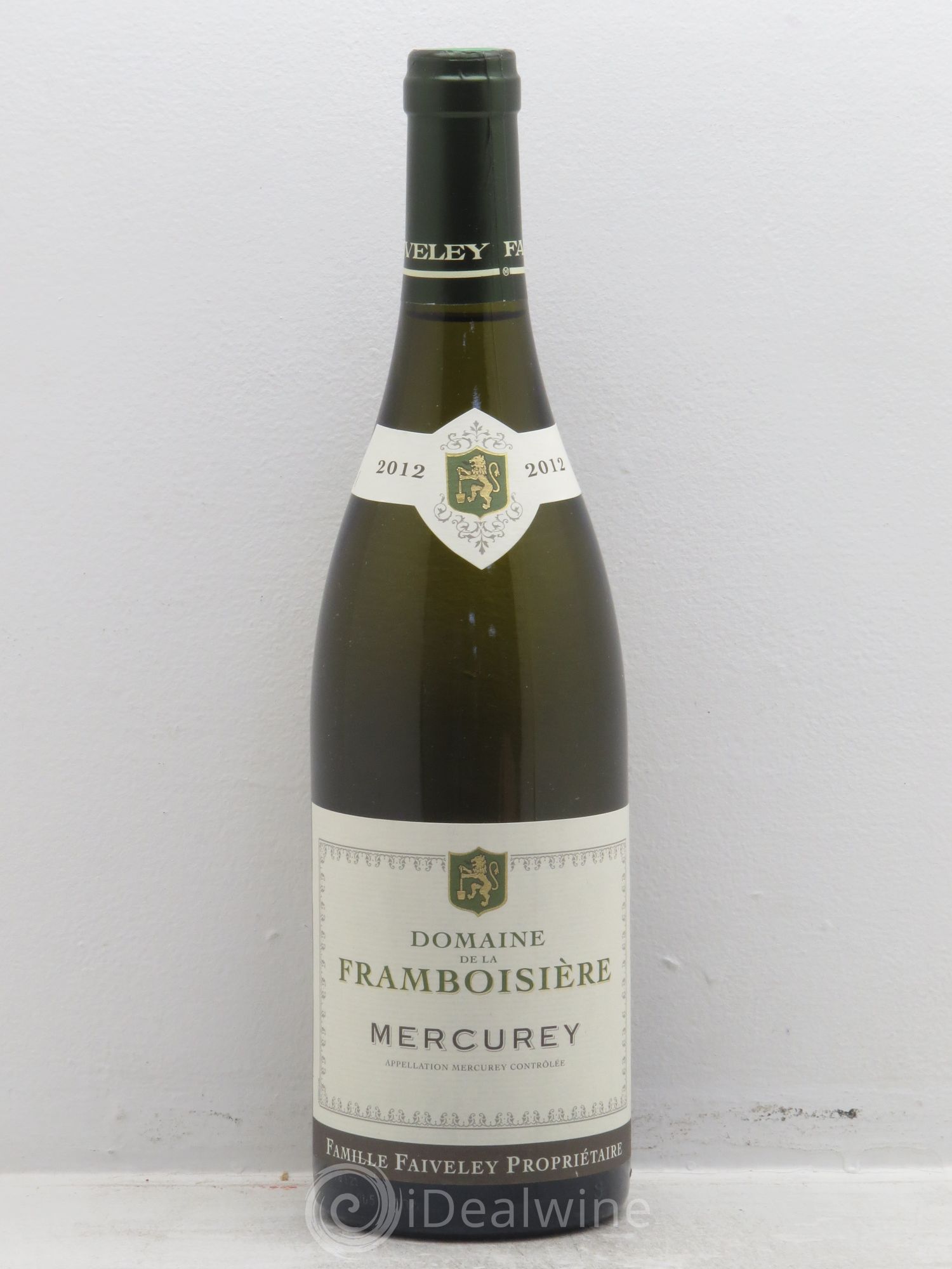 Mercurey Vieilles Vignes -Domaine de la Framboisière 2012 - Posten von 1 Flasche - 0