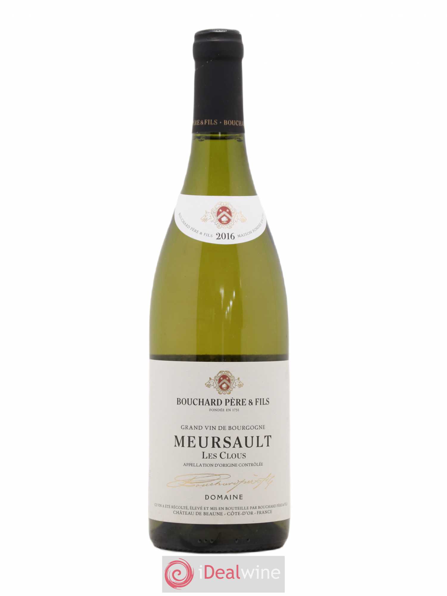 Meursault Les Clous Bouchard Père & Fils 2016 - Lot de 1 bouteille - 0