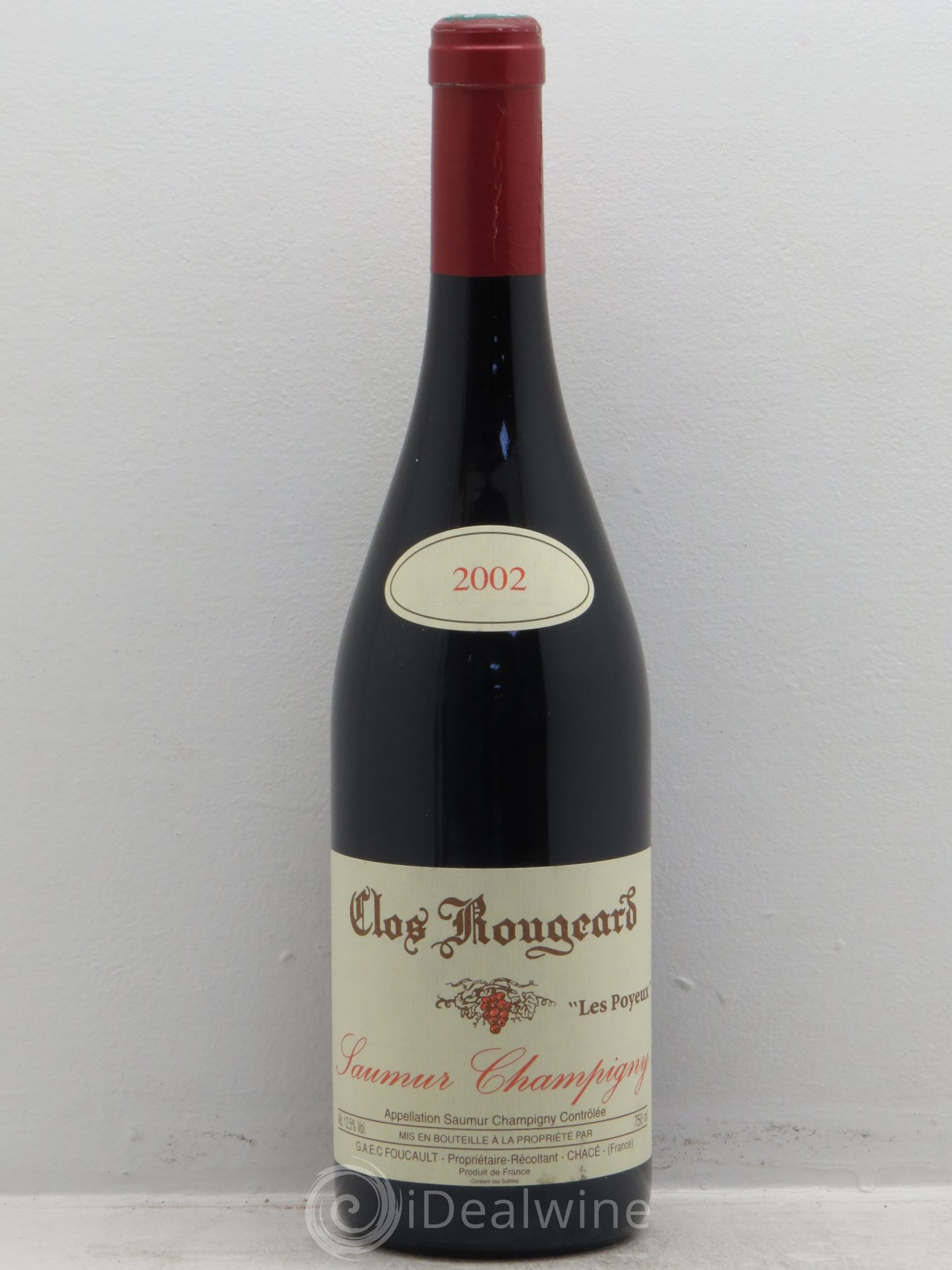 Saumur-Champigny Les Poyeux Clos Rougeard 2002 - Lot de 1 bouteille - 0
