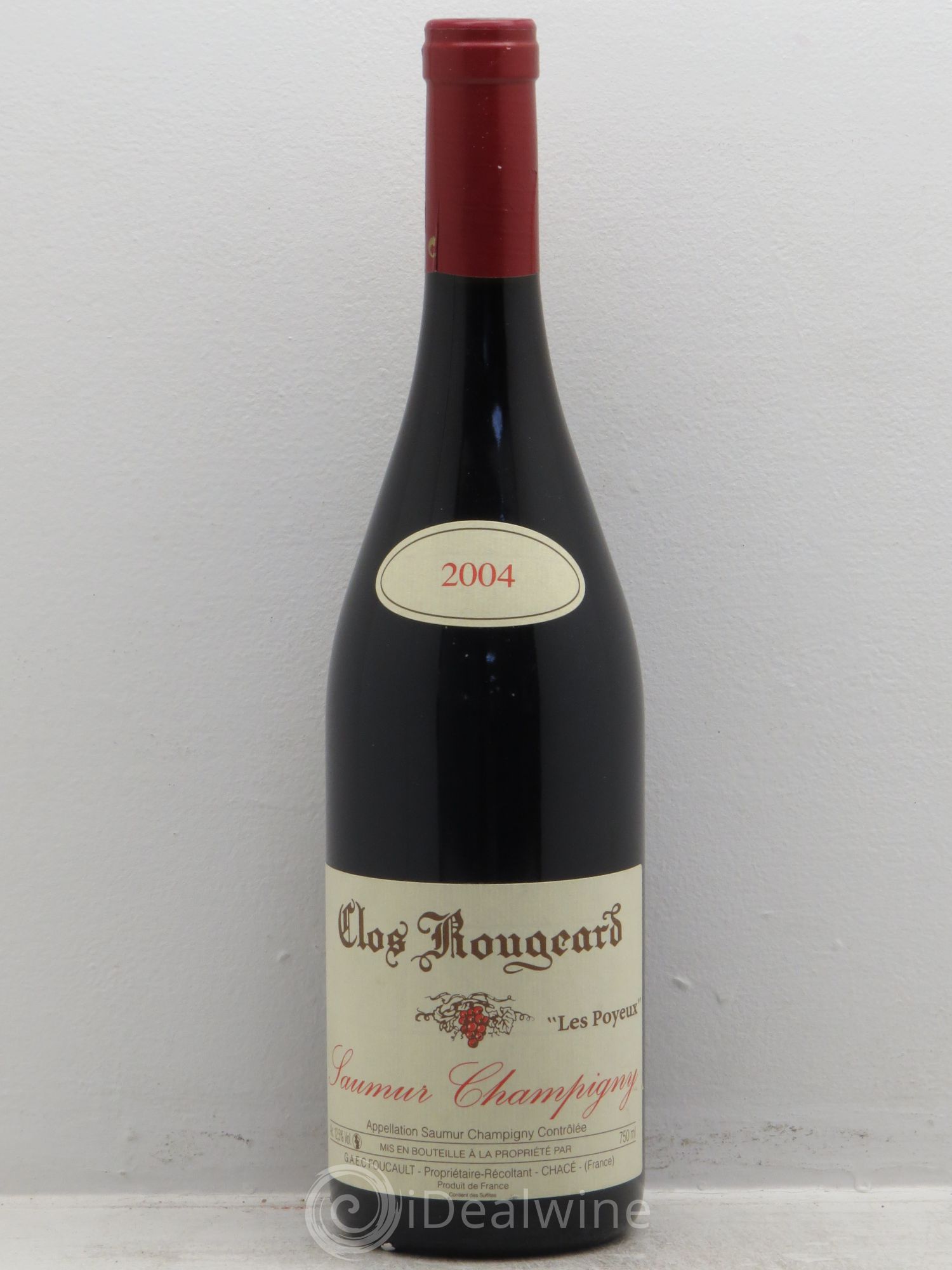 Saumur-Champigny Les Poyeux Clos Rougeard 2004 - Lot de 1 bouteille - 0