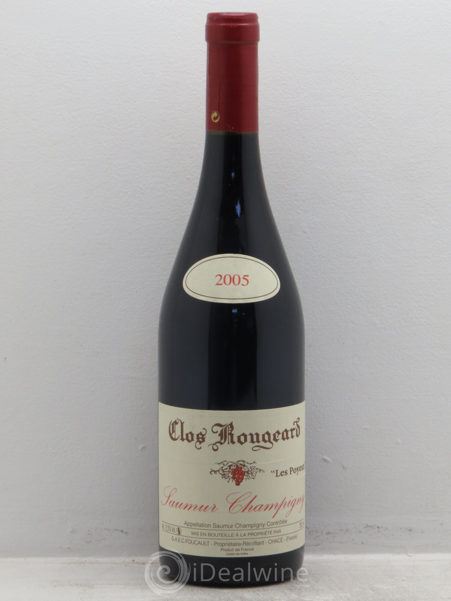 Saumur-Champigny Les Poyeux Clos Rougeard 2005 - Lot de 1 bouteille - 0