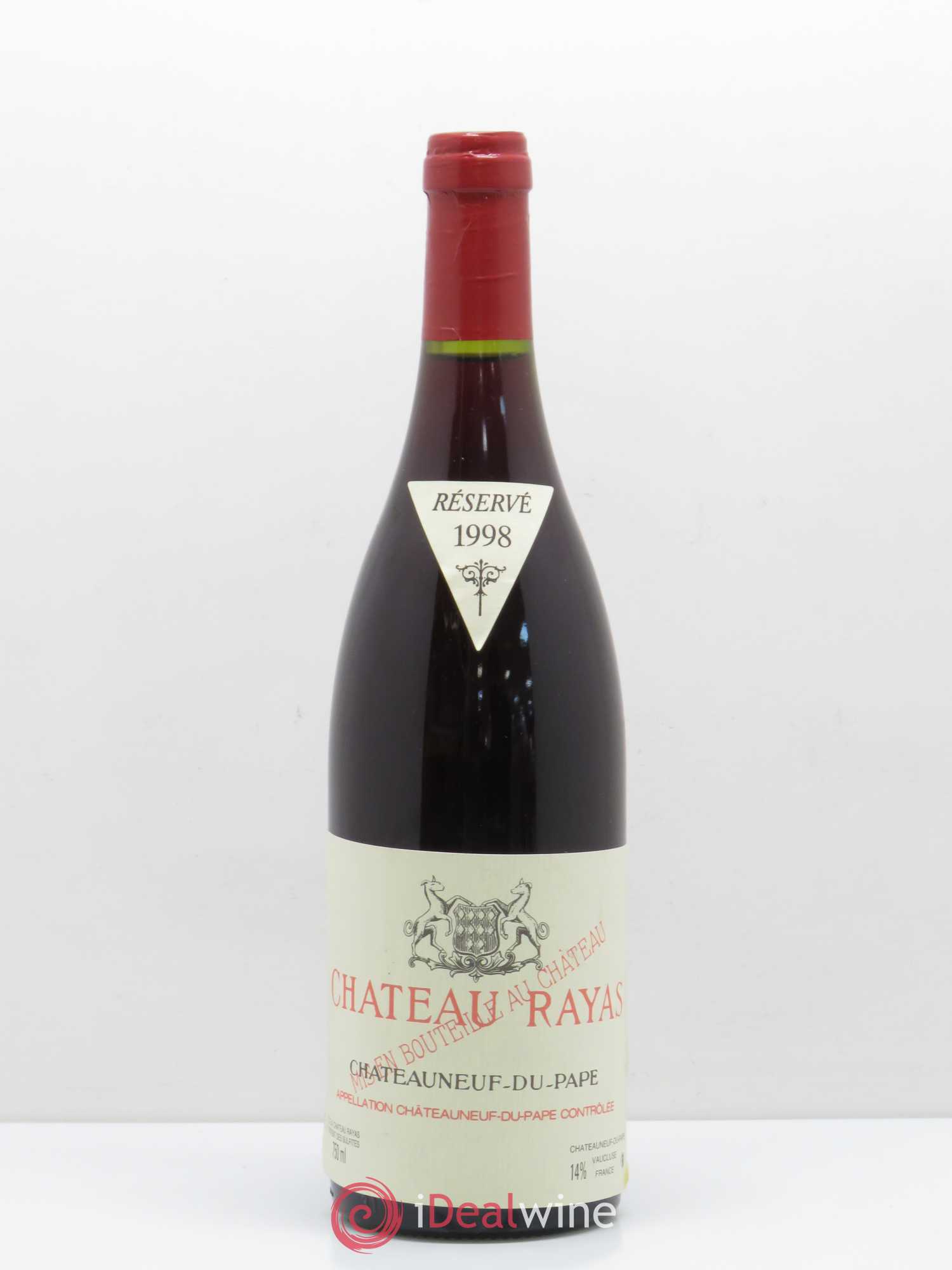 Châteauneuf-du-Pape Château Rayas Emmanuel Reynaud 1998 - Lot de 1 bouteille - 0