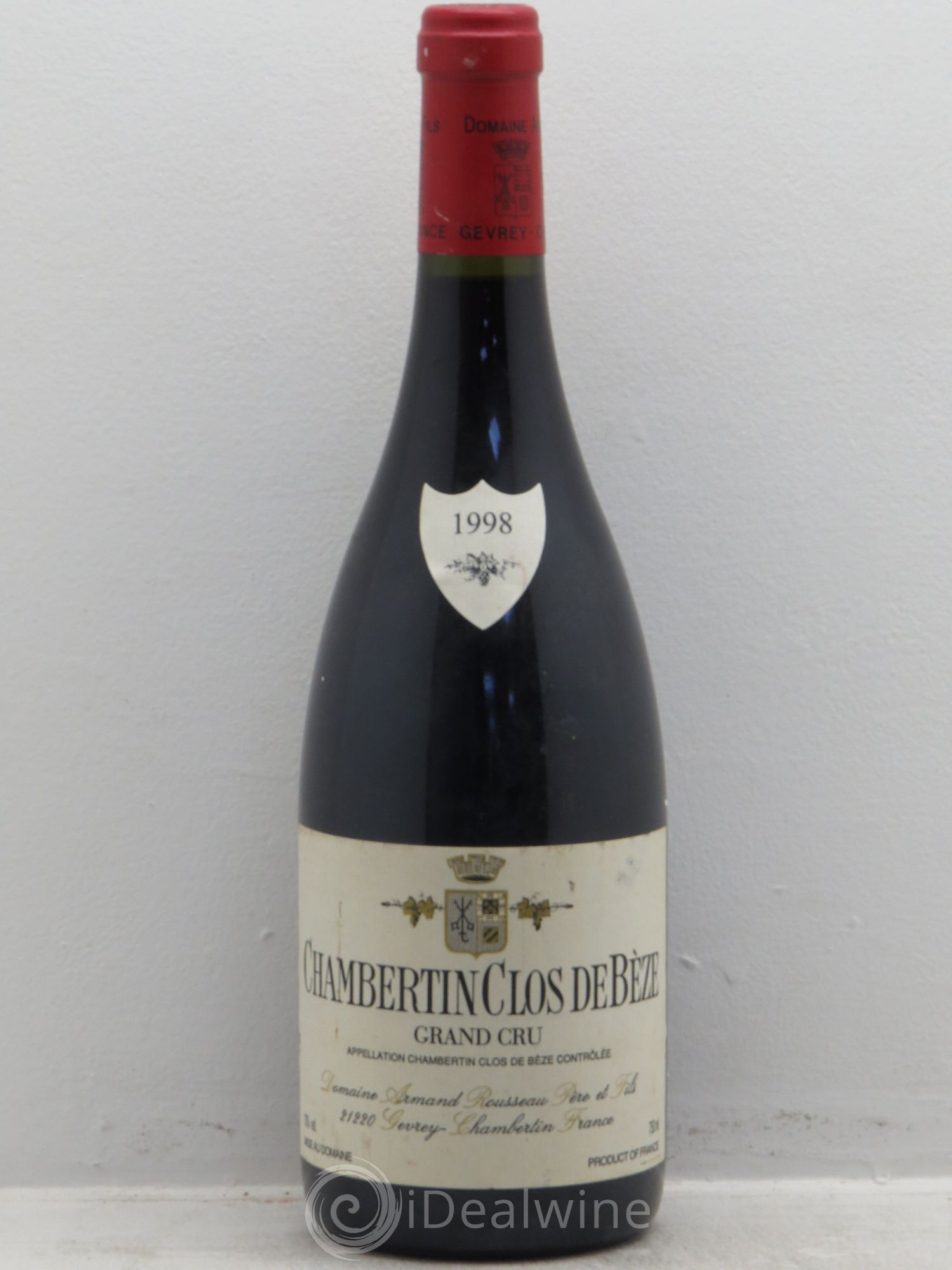 Chambertin Clos de Bèze Grand Cru Armand Rousseau (Domaine) 1998 - Lot de 1 bouteille - 0