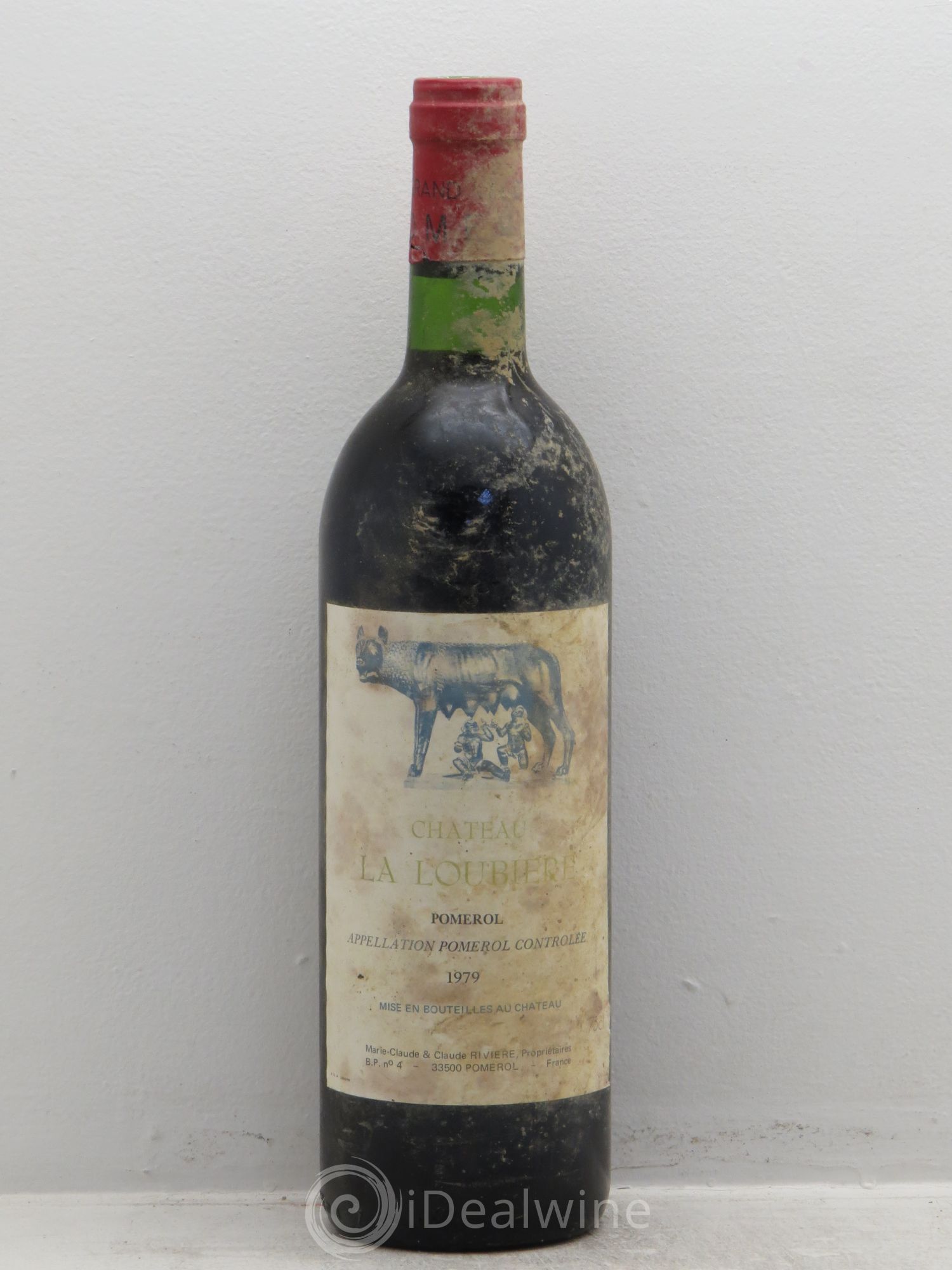 Château la Loubière 1979 - Lot de 1 bouteille - 0