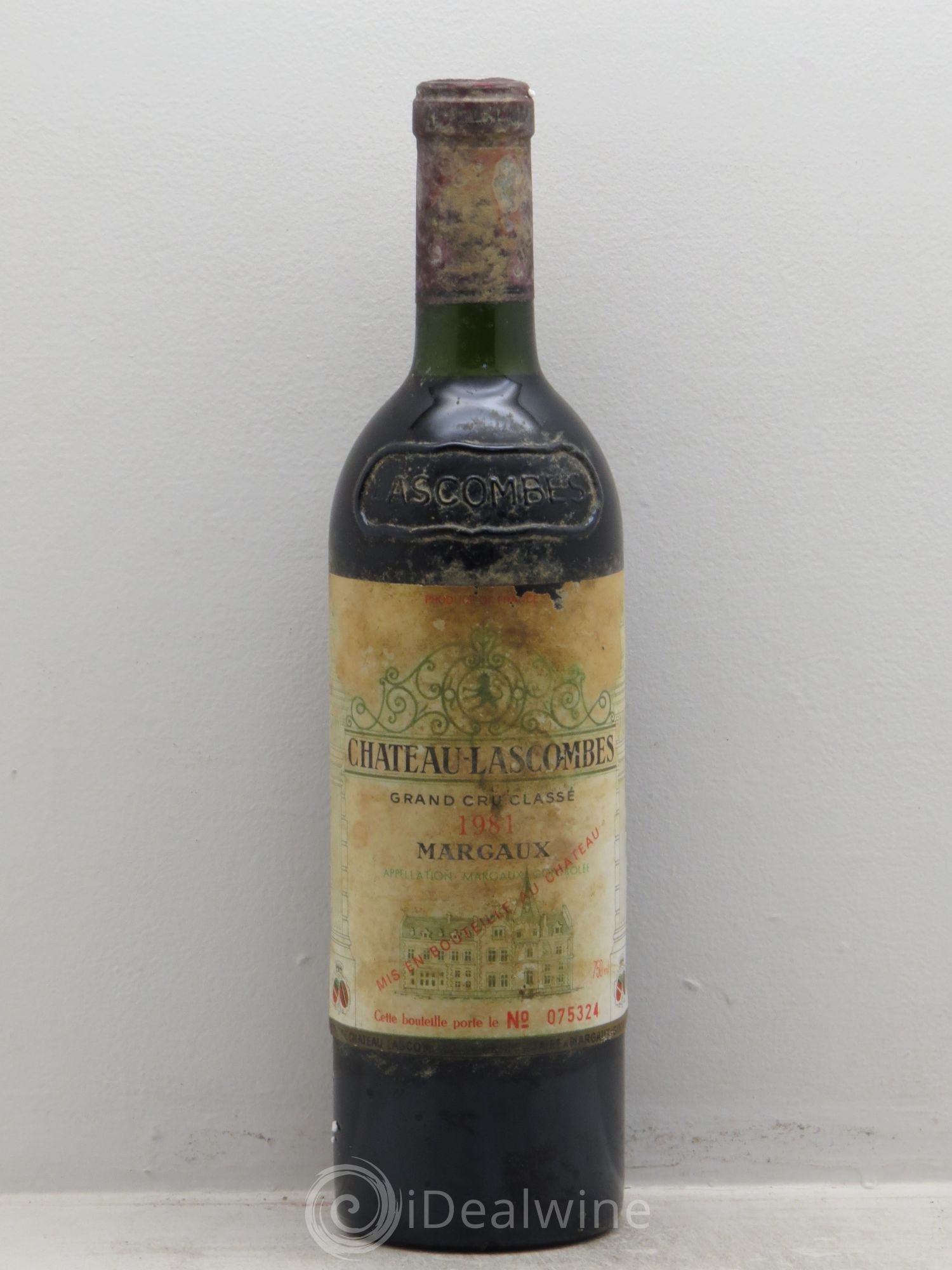 Château Lascombes 2ème Grand Cru Classé 1981 - Lot de 1 bouteille - 0