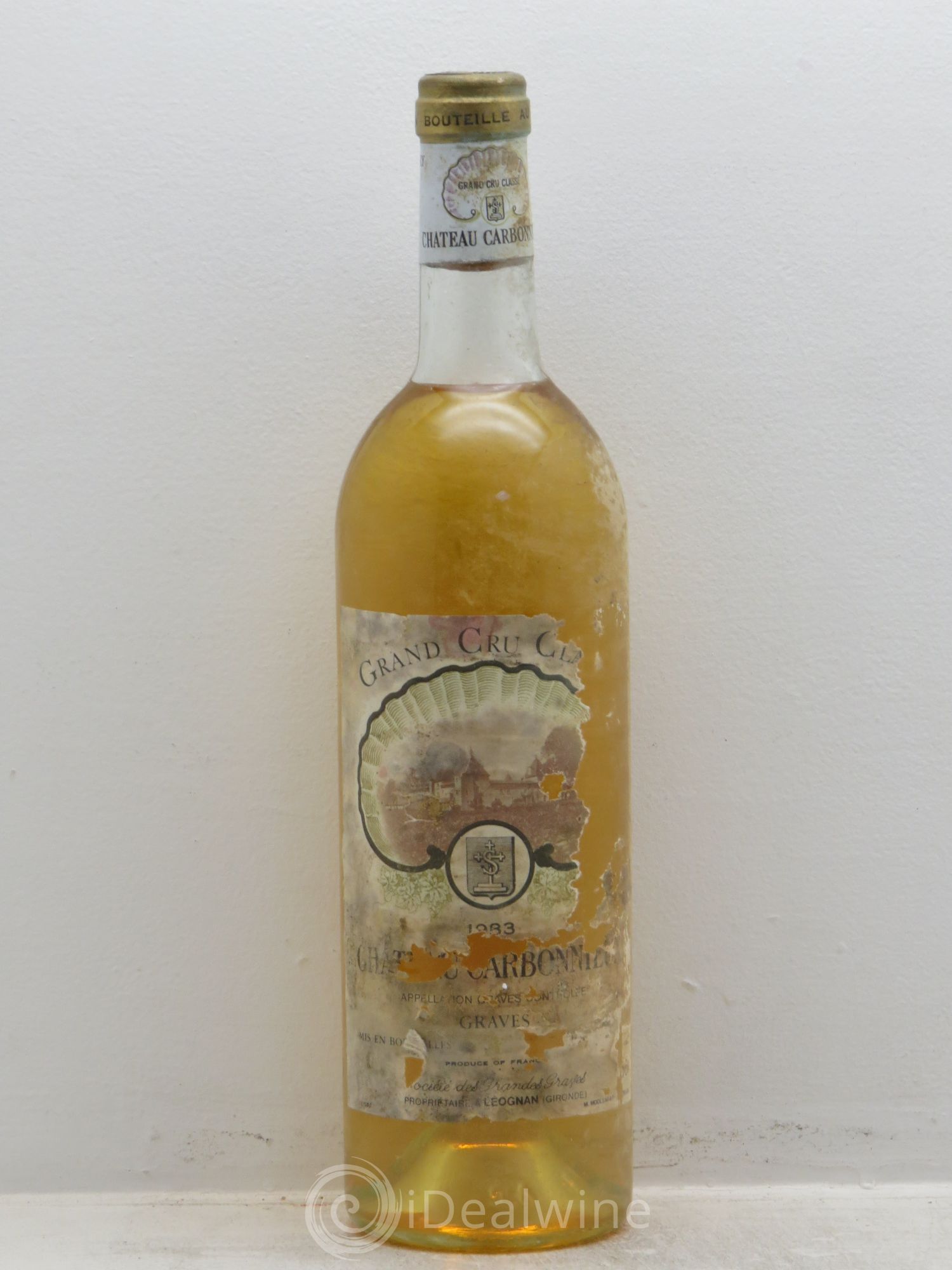 Château Carbonnieux Cru Classé de Graves 1983 - Lot de 1 bouteille - 0