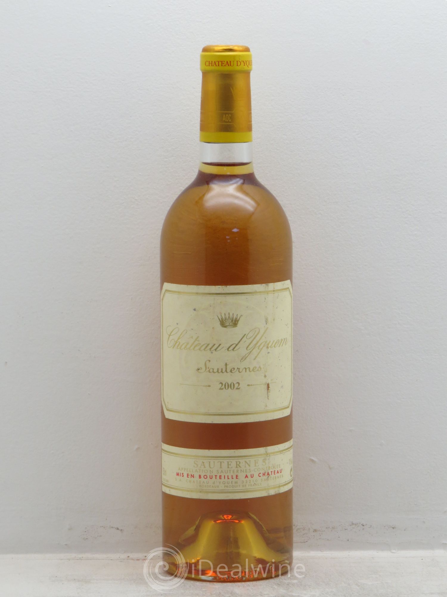 Château d' Yquem 1er Cru Classé Supérieur 2002 - Lotto di 1 bottiglia - 0