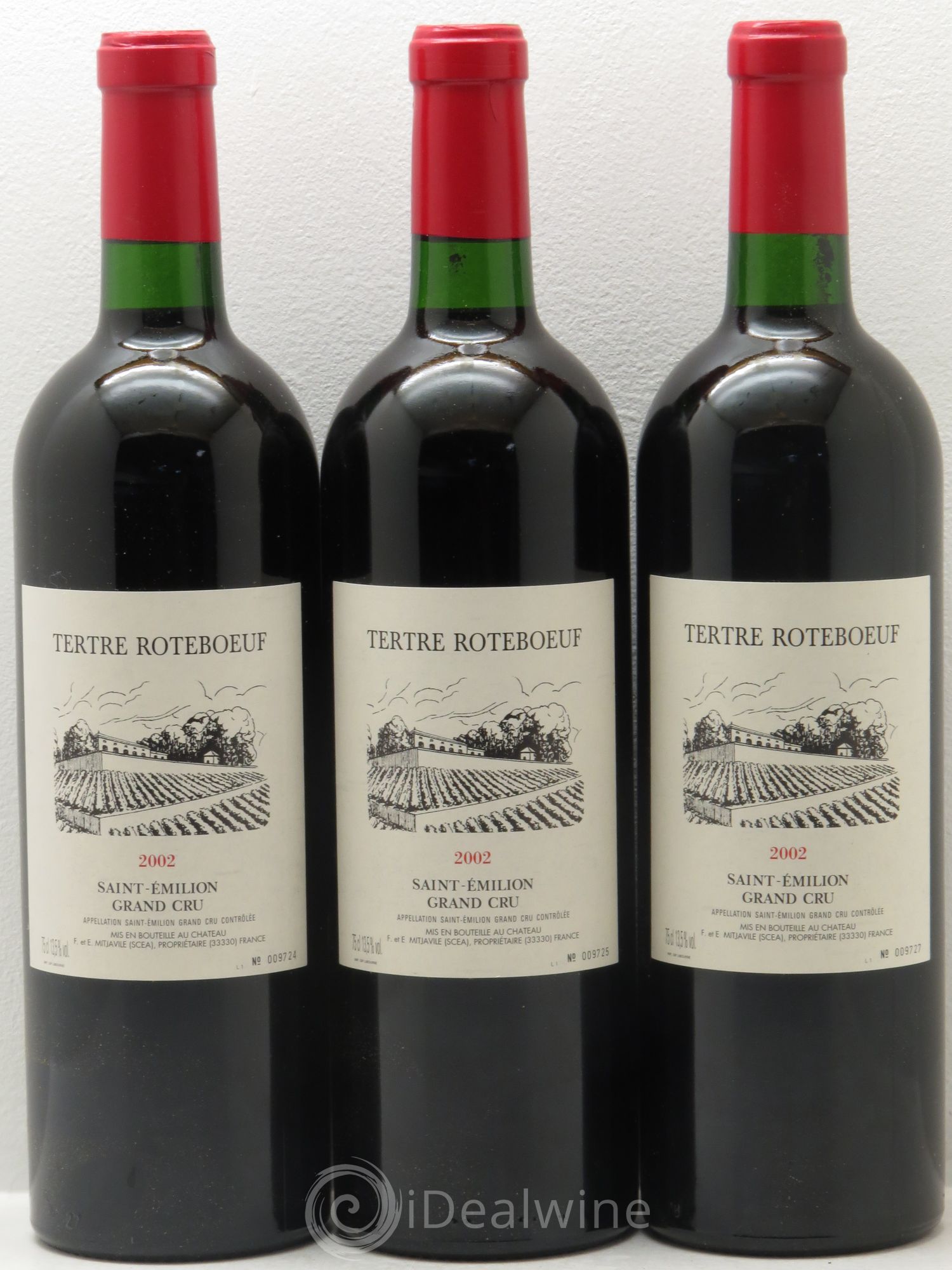 Château Tertre Roteboeuf 2002 - Lot de 12 bouteilles - 4