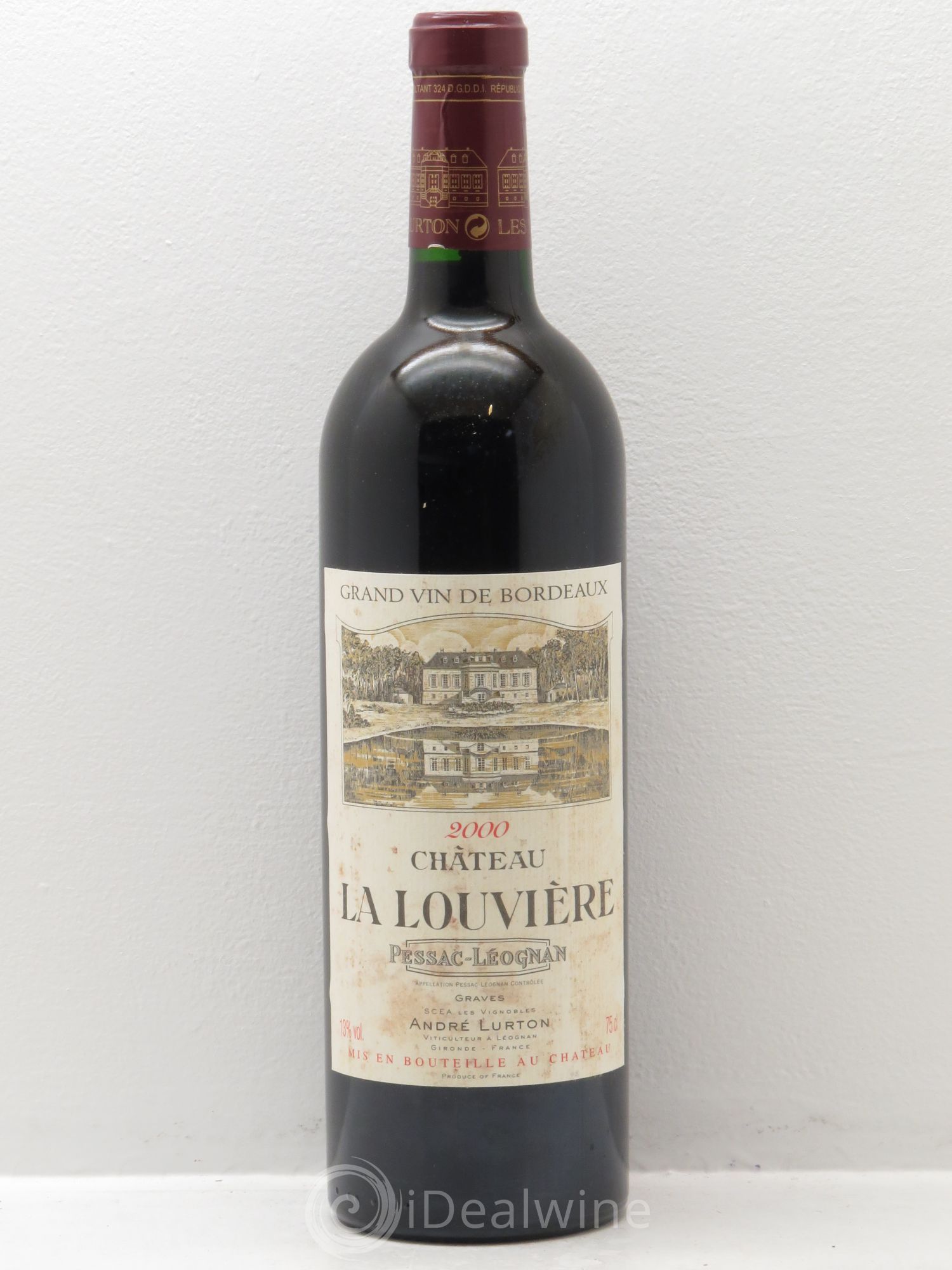 Château la Louvière 2000 - Lot de 12 bouteilles - 0