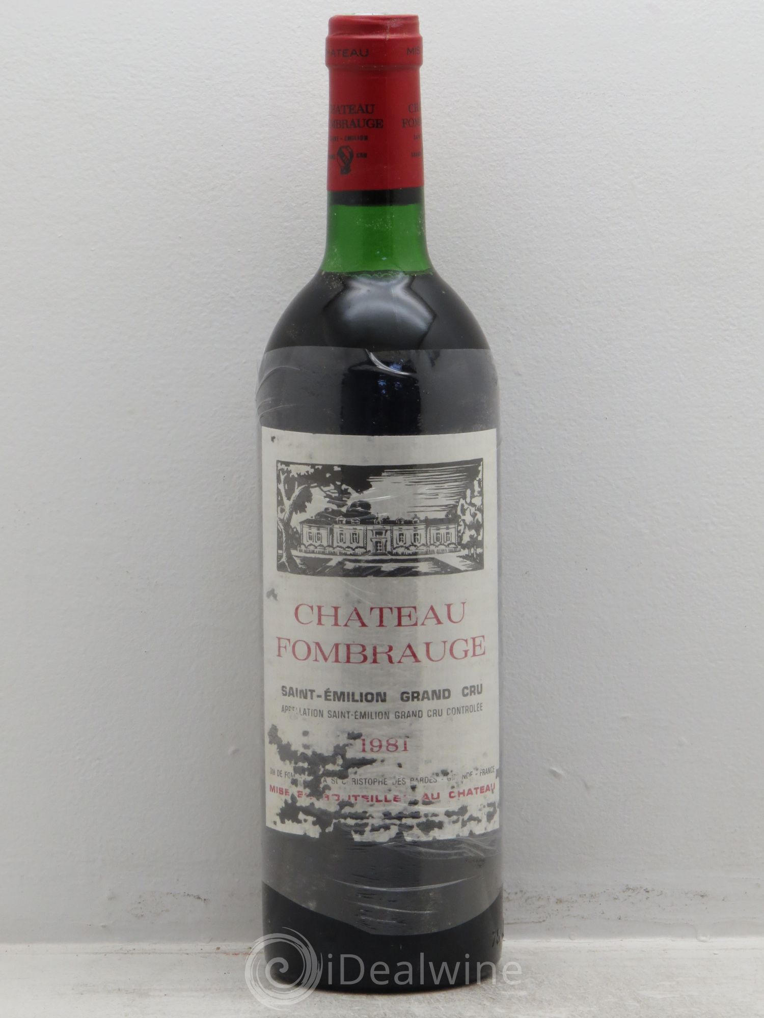 Château Fombrauge Grand Cru Classé 1981 - Lot de 6 bouteilles - 0