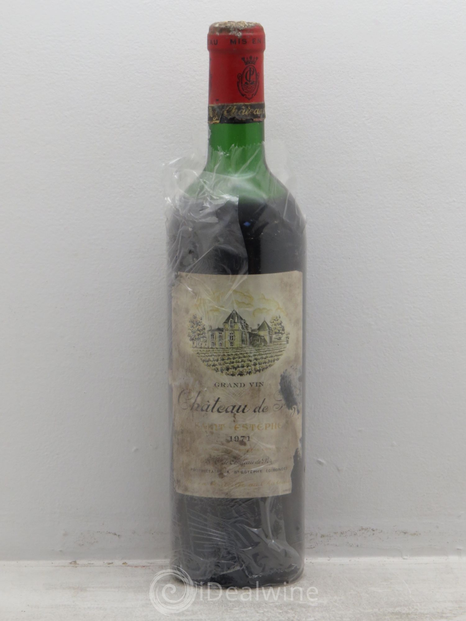 Château de Pez 1971 - Lot de 1 bouteille - 0