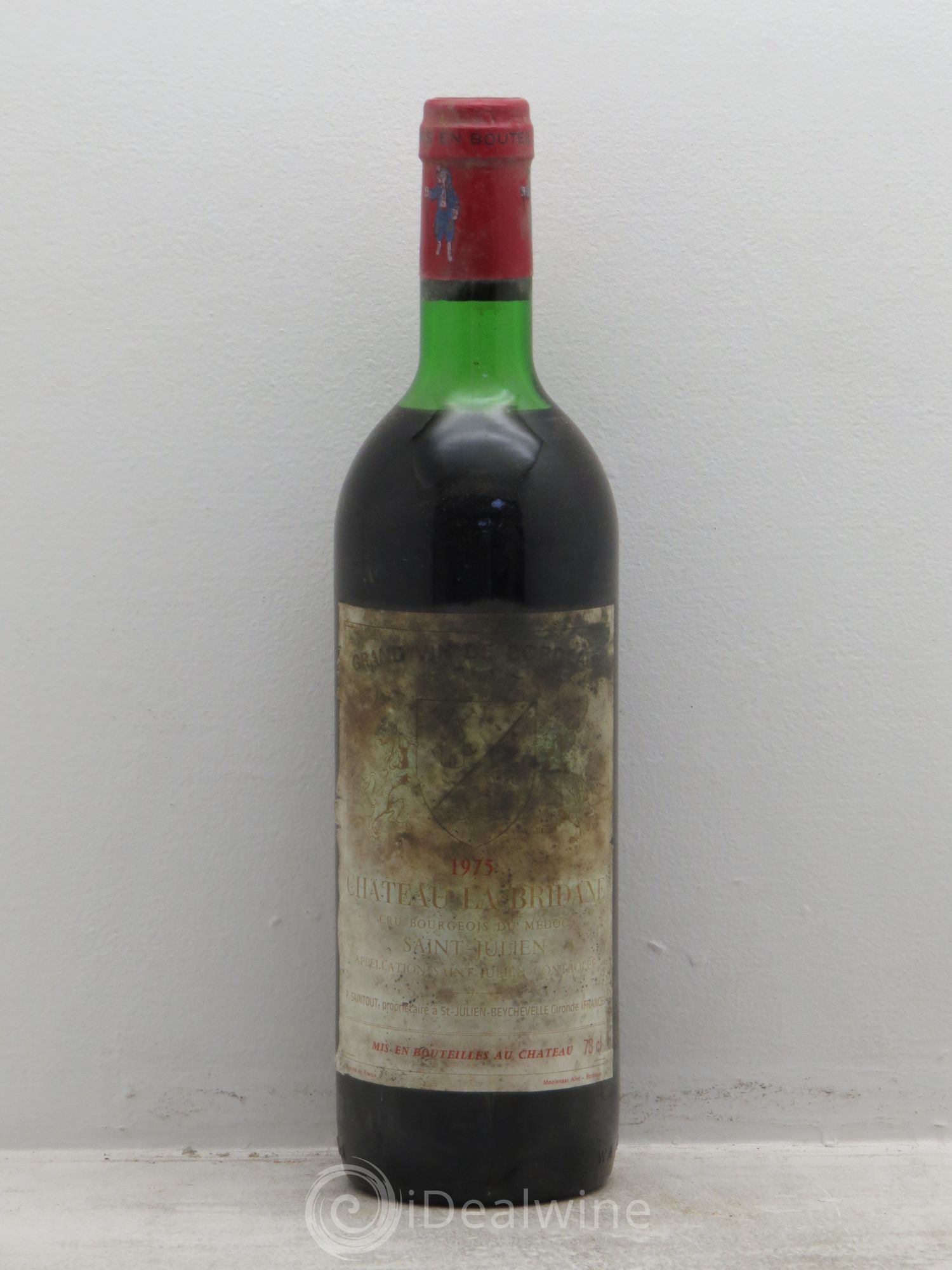Château la Bridane Cru Bourgeois 1975 - Lot de 6 bouteilles - 0