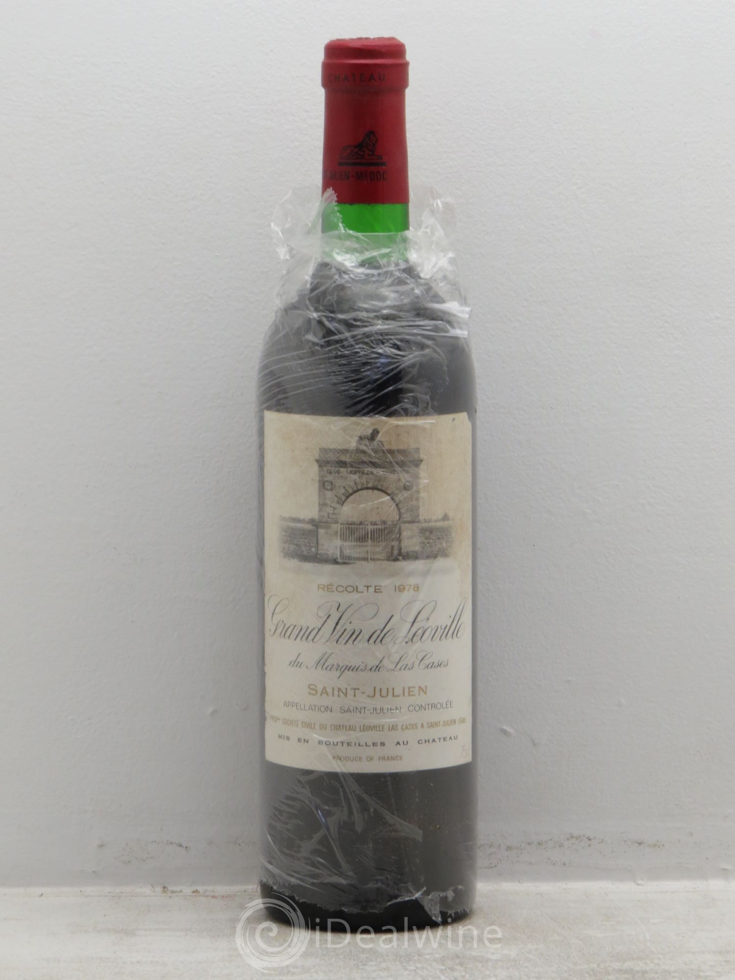 Château Léoville Las Cases 2ème Grand Cru Classé 1978 - Lot de 6 bouteilles - 0