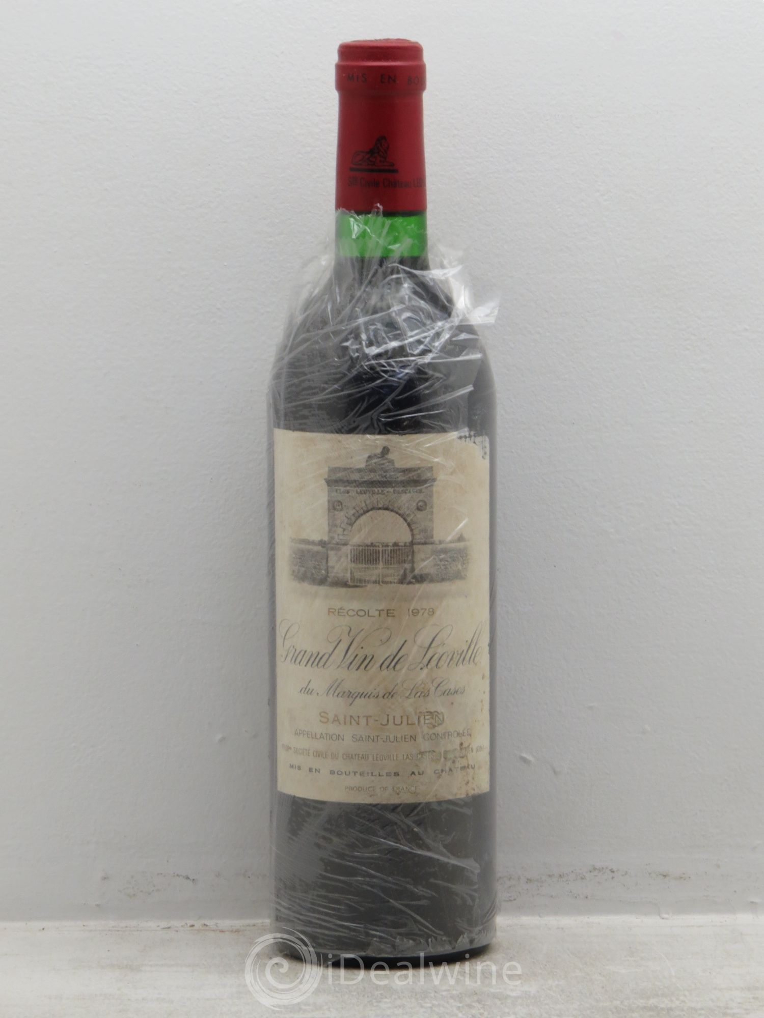 Château Léoville Las Cases 2ème Grand Cru Classé 1978 - Lot de 1 bouteille - 0