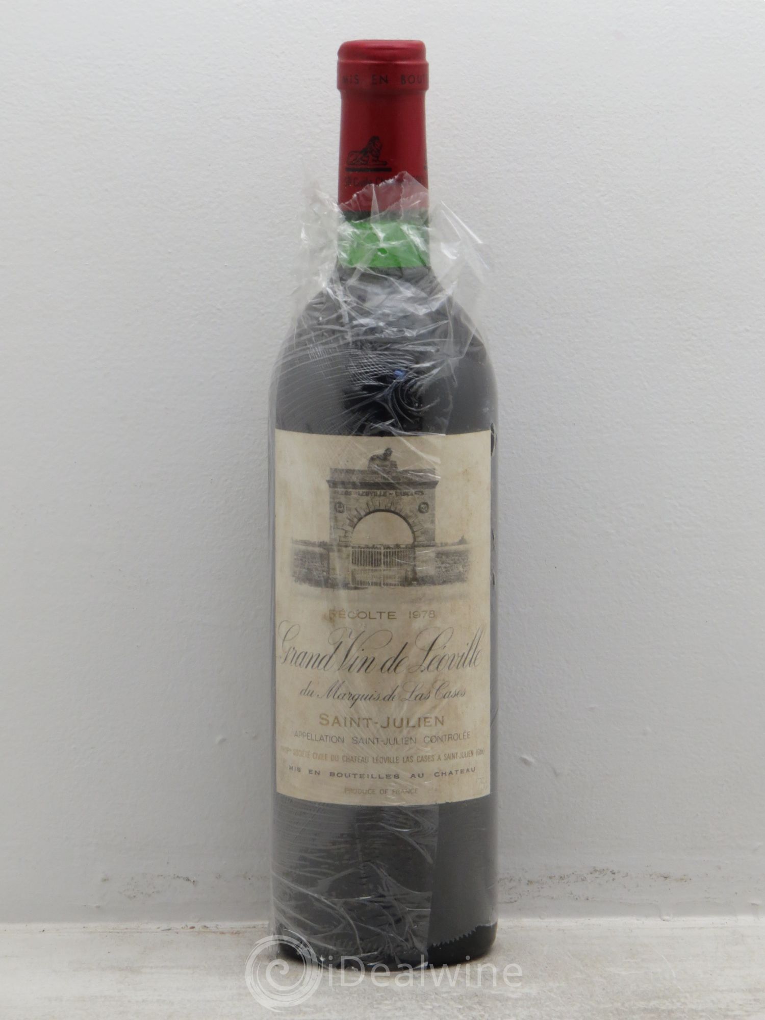 Château Léoville Las Cases 2ème Grand Cru Classé 1978 - Lot de 1 bouteille - 0