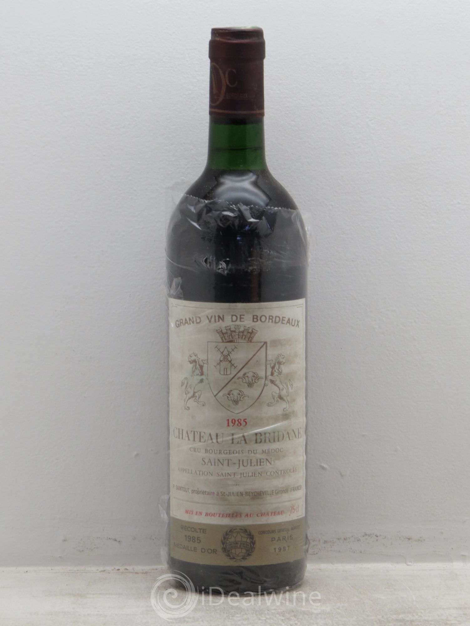 Château la Bridane Cru Bourgeois 1985 - Lot de 12 bouteilles - 0
