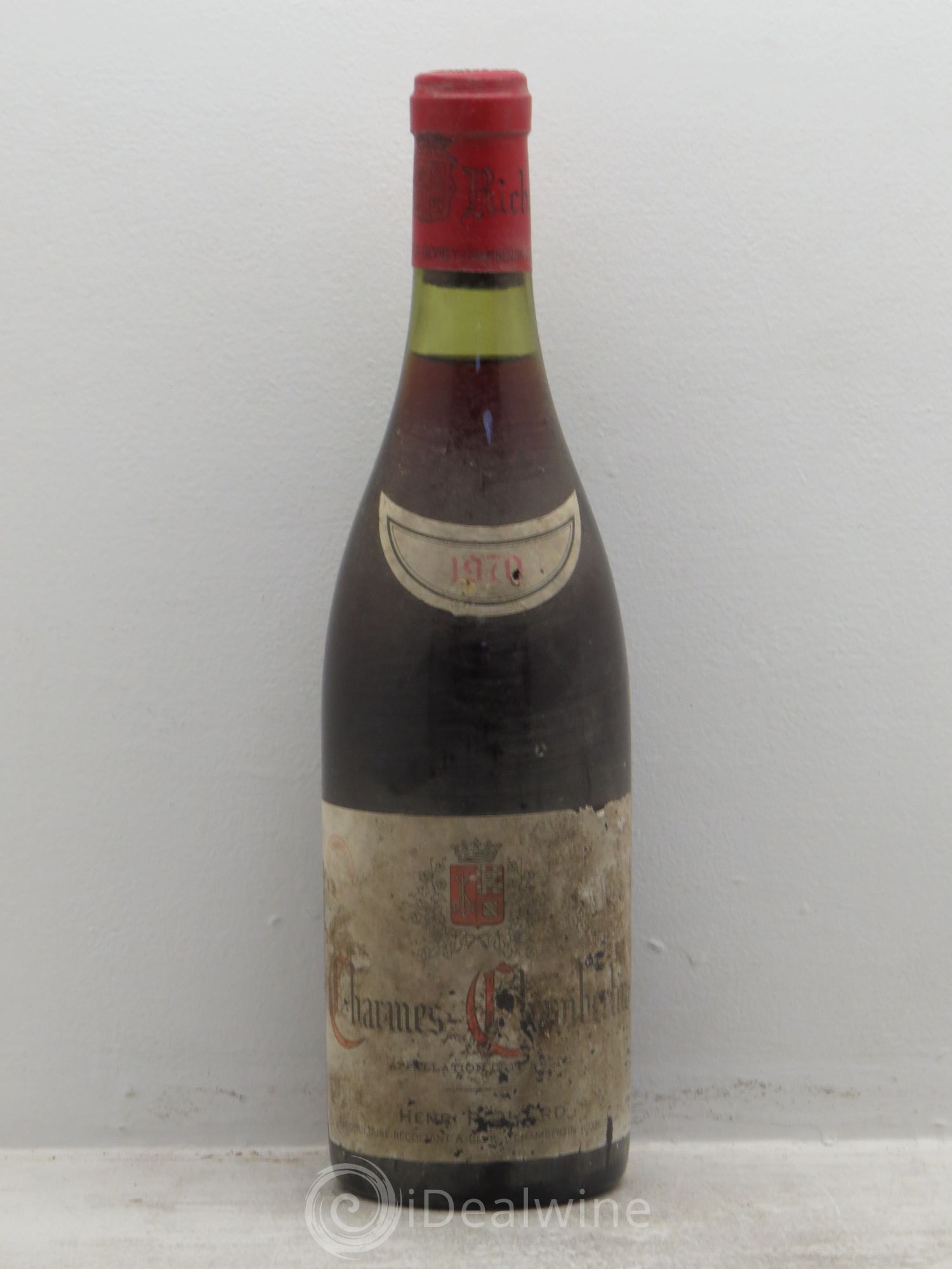 Charmes-Chambertin Grand Cru Domaine Henri Richard 1970 - Posten von 1 Flasche - 0